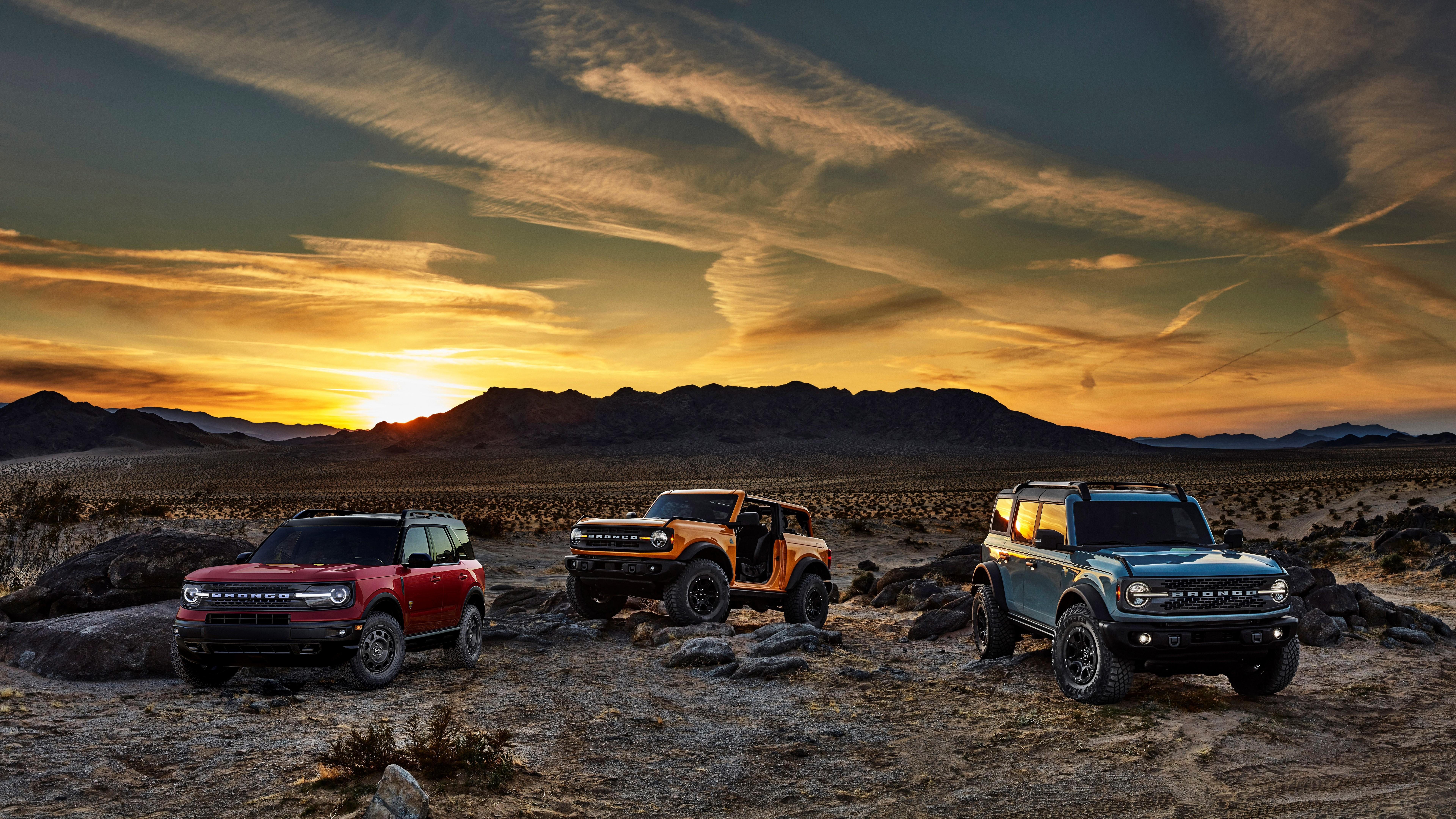 7680x4320 Wallpaper Ford Bronco, SUV, 2021 cars, 8K, Cars & Bikes