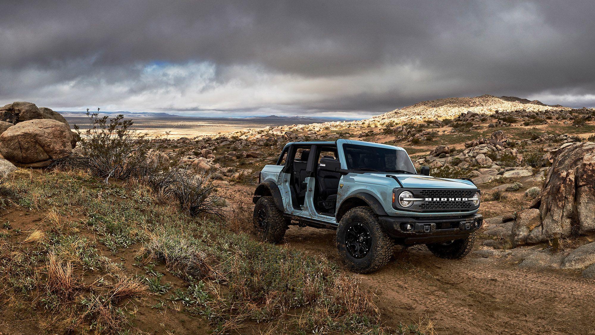 2000x1125 Ford Bronco Reveal: New SUVs Boast Of Jeep Beating Off Road Abilities