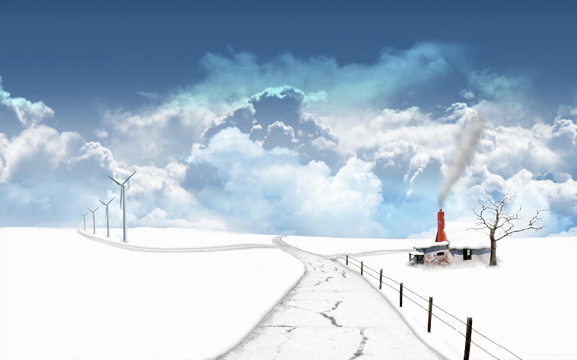 1920x1200 Wallpaper Fantasy winter snow 1920x1200 HD Picture, Image