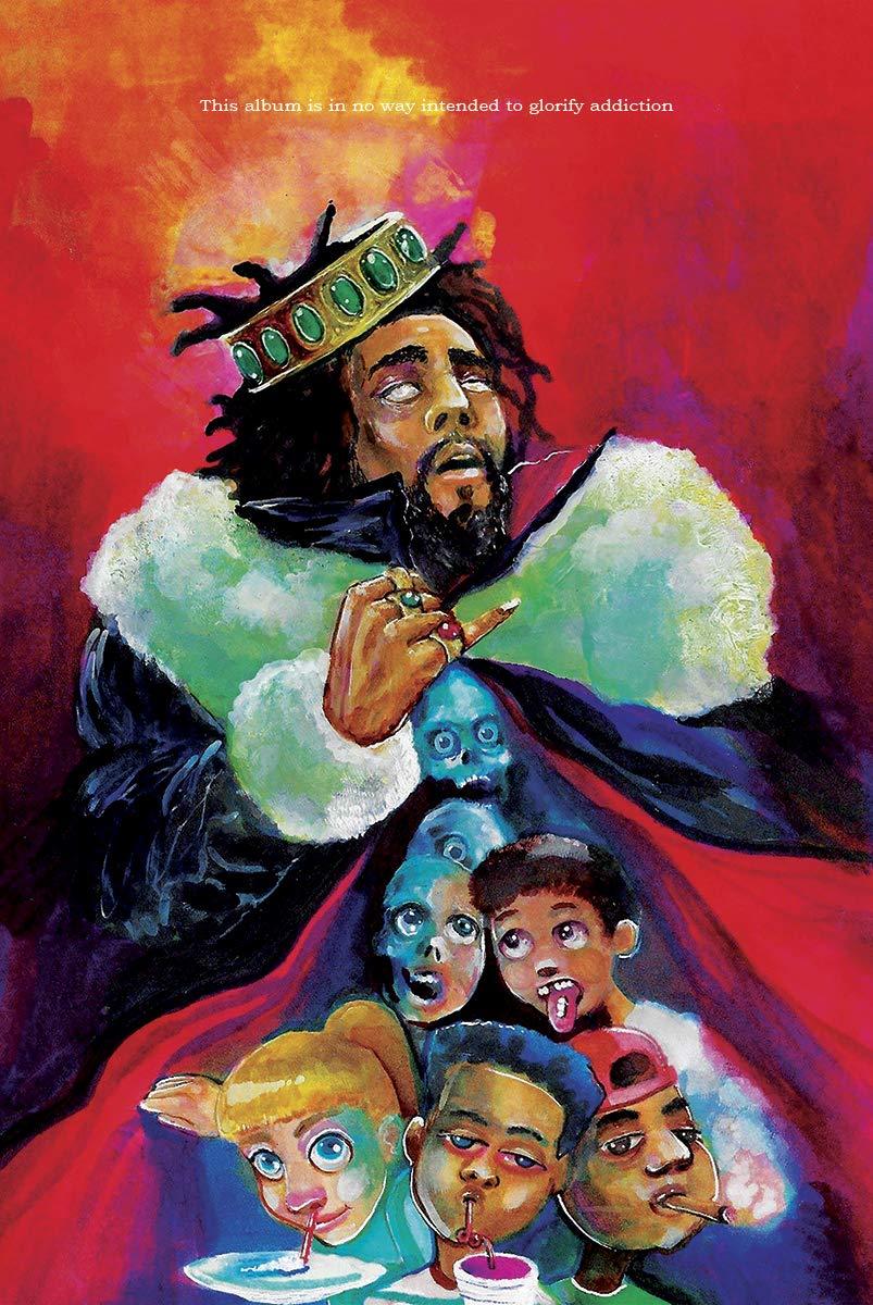 803x1200 CINEMAFLIX J. Cole, KOD Hop Rap Album Cover POSTER 16 X 24 Inches: Posters & Prints