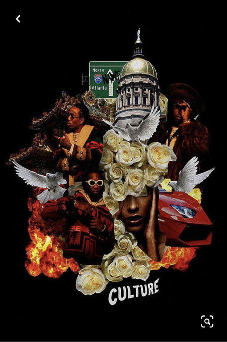736x1106 Wall decor. Album art design, Migos album cover, Rap album covers