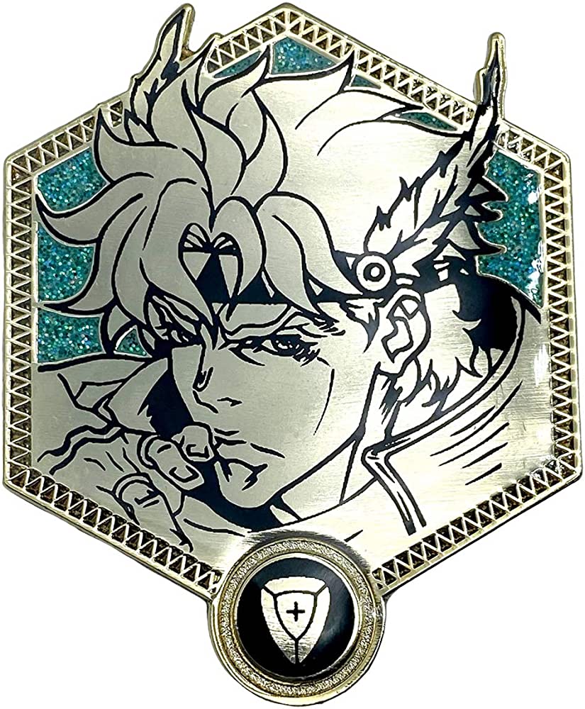 825x1000 Golden Caesar Anthonio Zeppeli's Bizarre Adventure Collectible Pin : Buy Online at Best Price in KSA is now Amazon.sa: Fashion