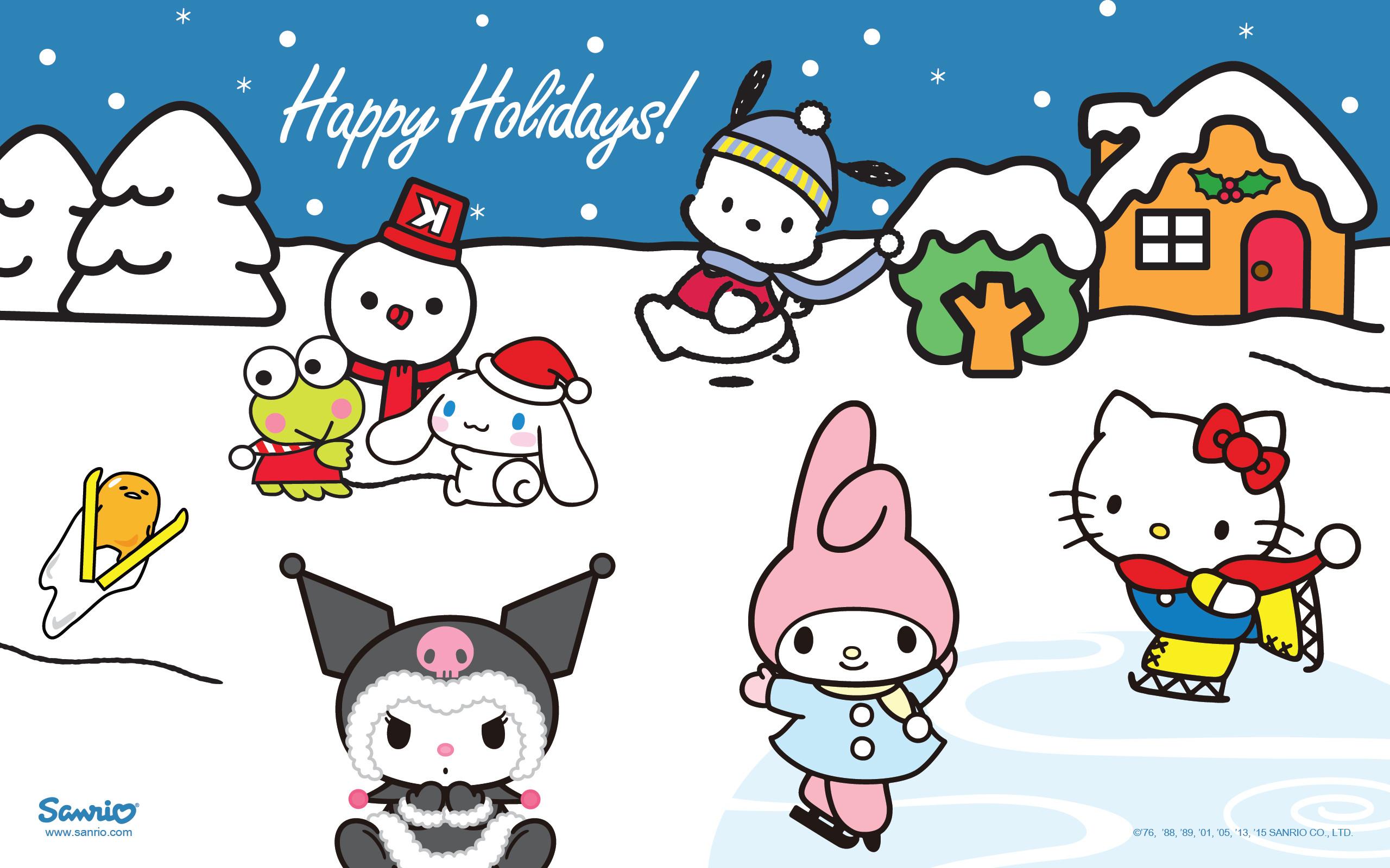Winter Sanrio Wallpapers Top Free Winter Sanrio Backgrounds — free download