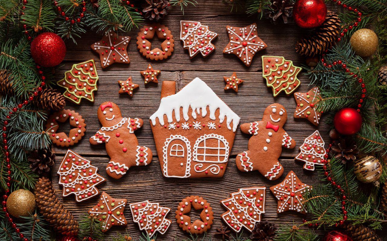 Christmas Gingerbread Wallpapers - Top Free Christmas Gingerbread Backgrounds - WallpaperAccess