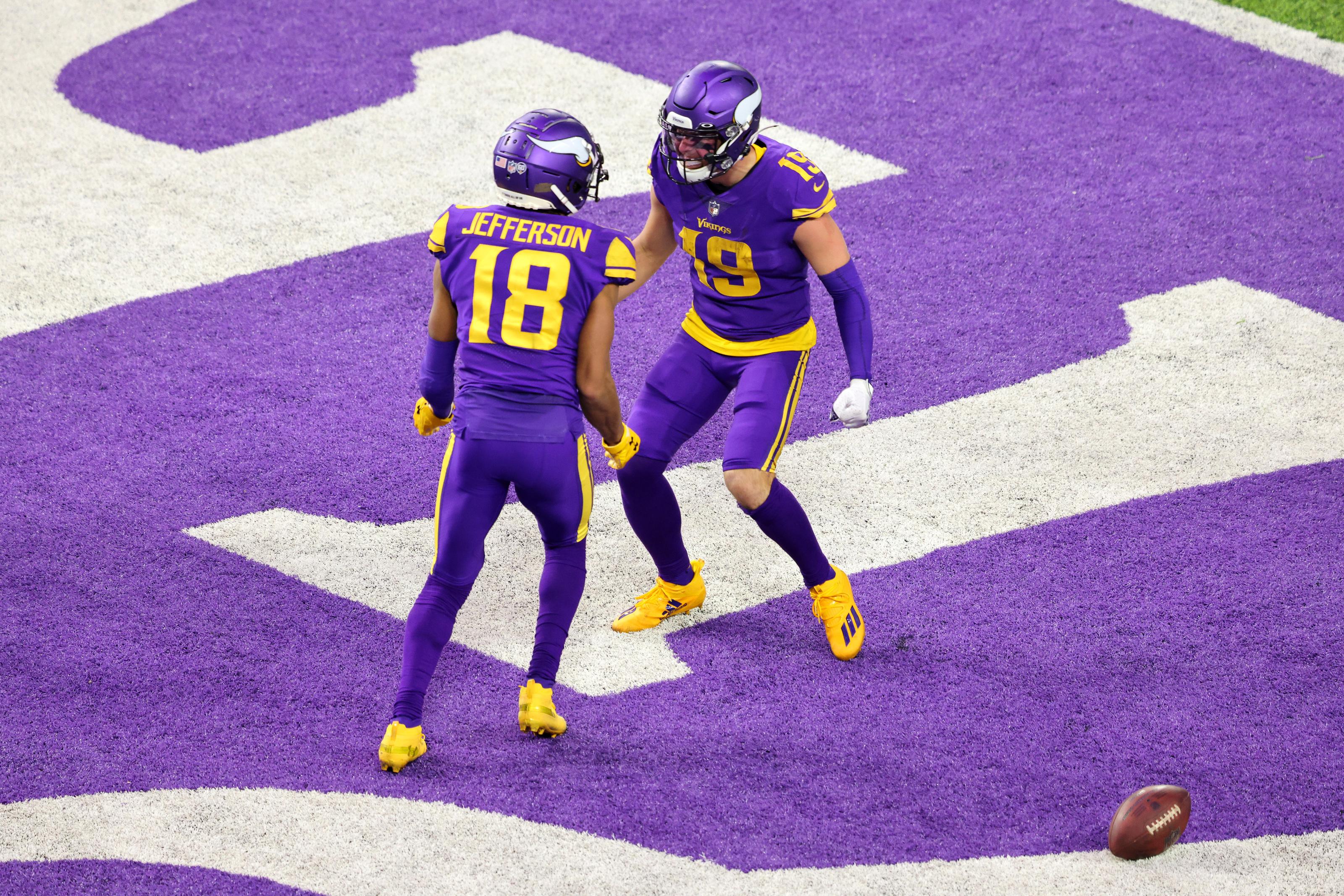3200x2134 Justin Jefferson says new Vikings receiver duo is better than the old one