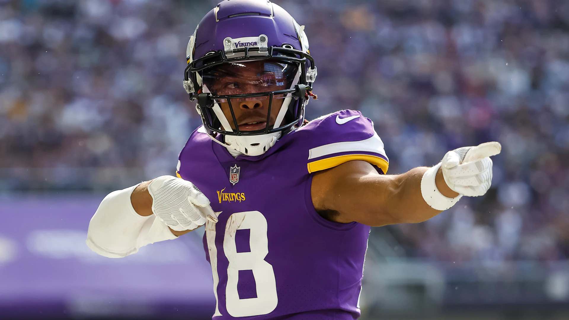 1920x1080 Vikings WR Justin Jefferson has most receiving yards through first 3 seasons in NFL history