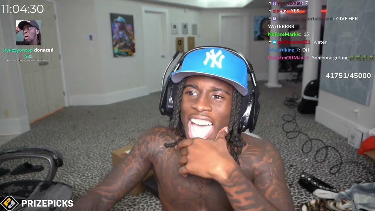 1280x720 Kai Cenat hits 000 subscribers on Twitch
