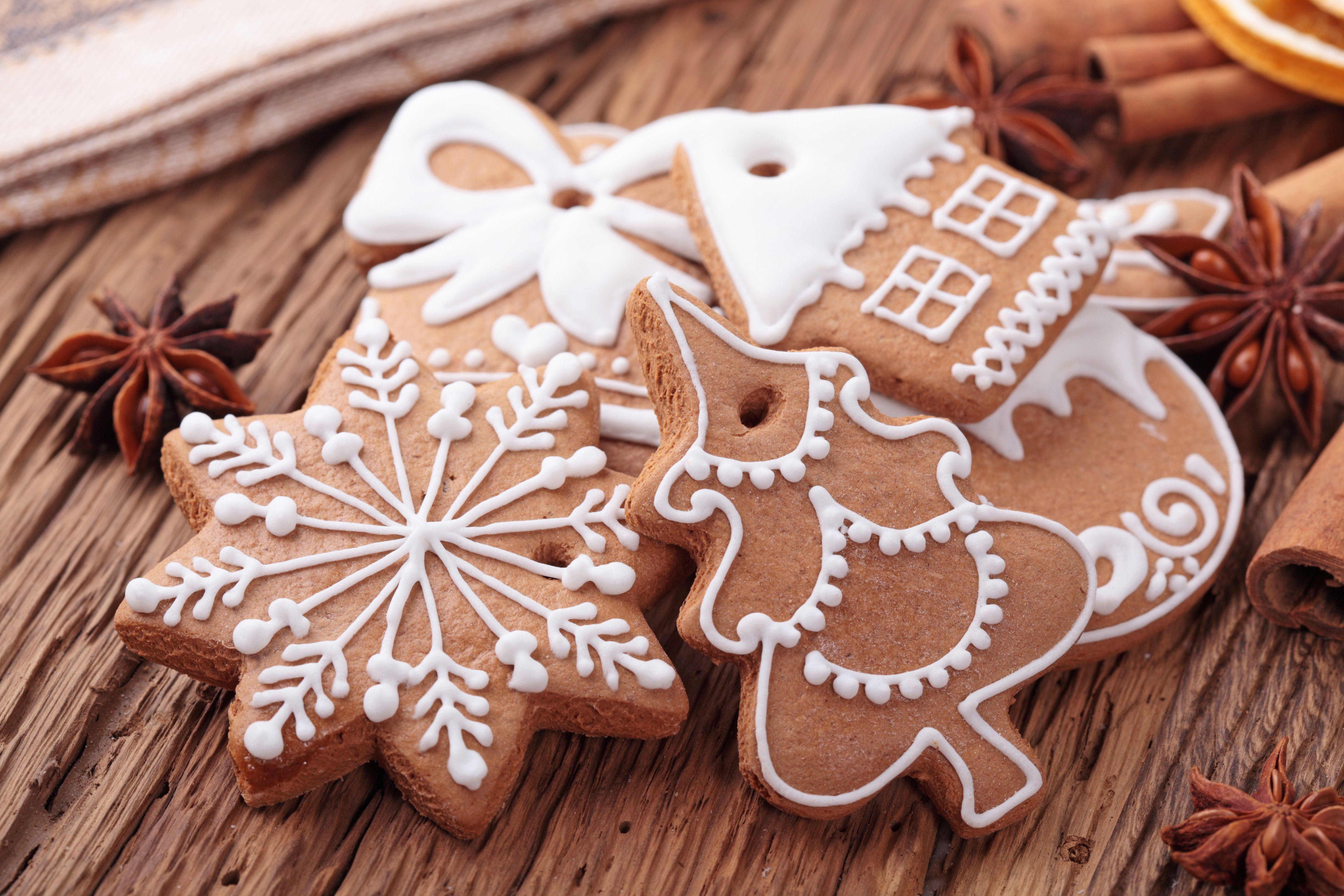 Christmas Gingerbread Wallpaper 