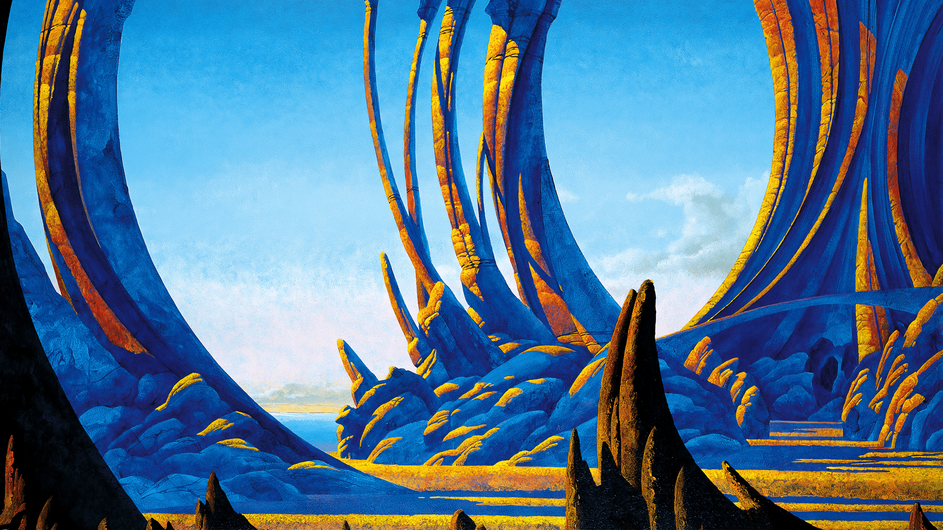 3840x2160 Roger Dean 4K Wallpaper