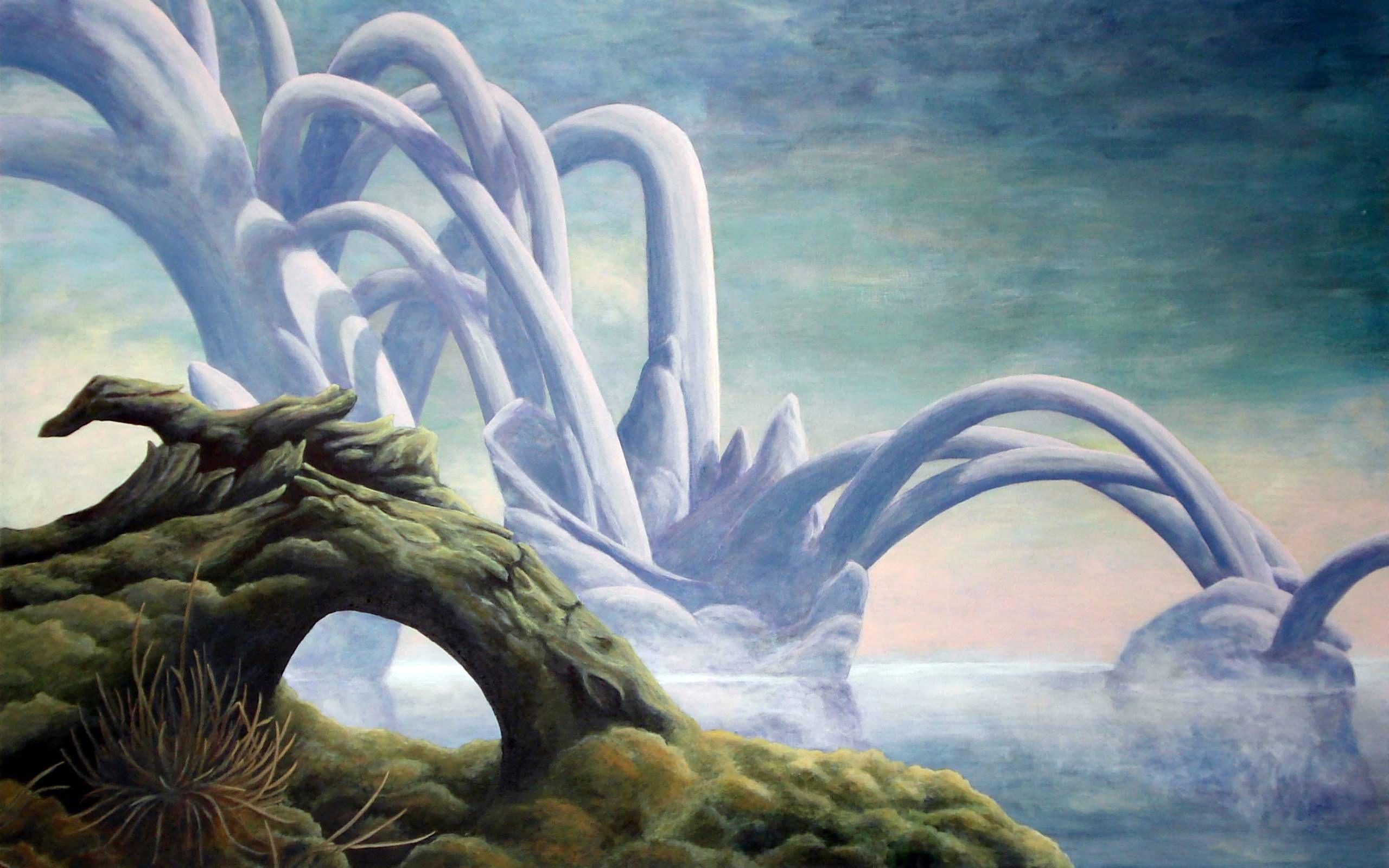 2560x1600 Roger Dean Wallpaper. Roger dean, Scifi fantasy art, Fine art
