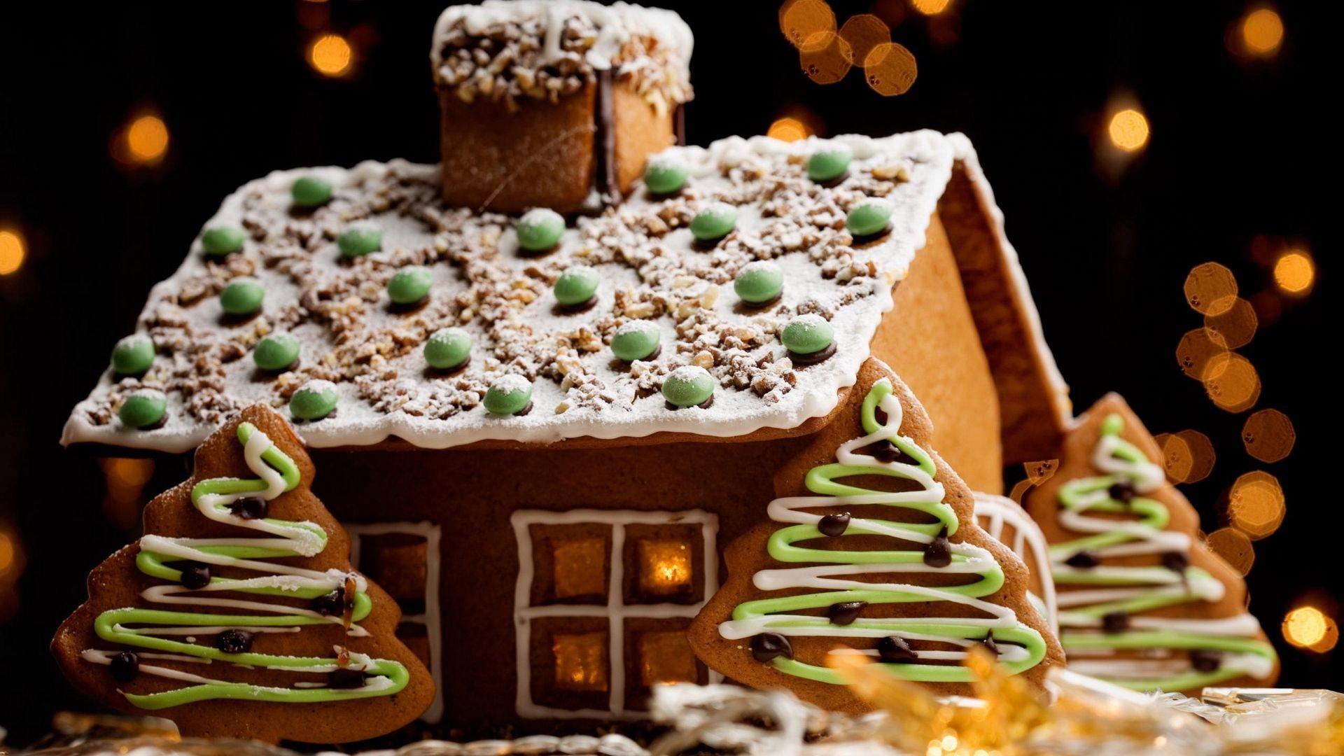 1920x1080 Download wallpaper 1920x1080 biscuit, new year, christmas