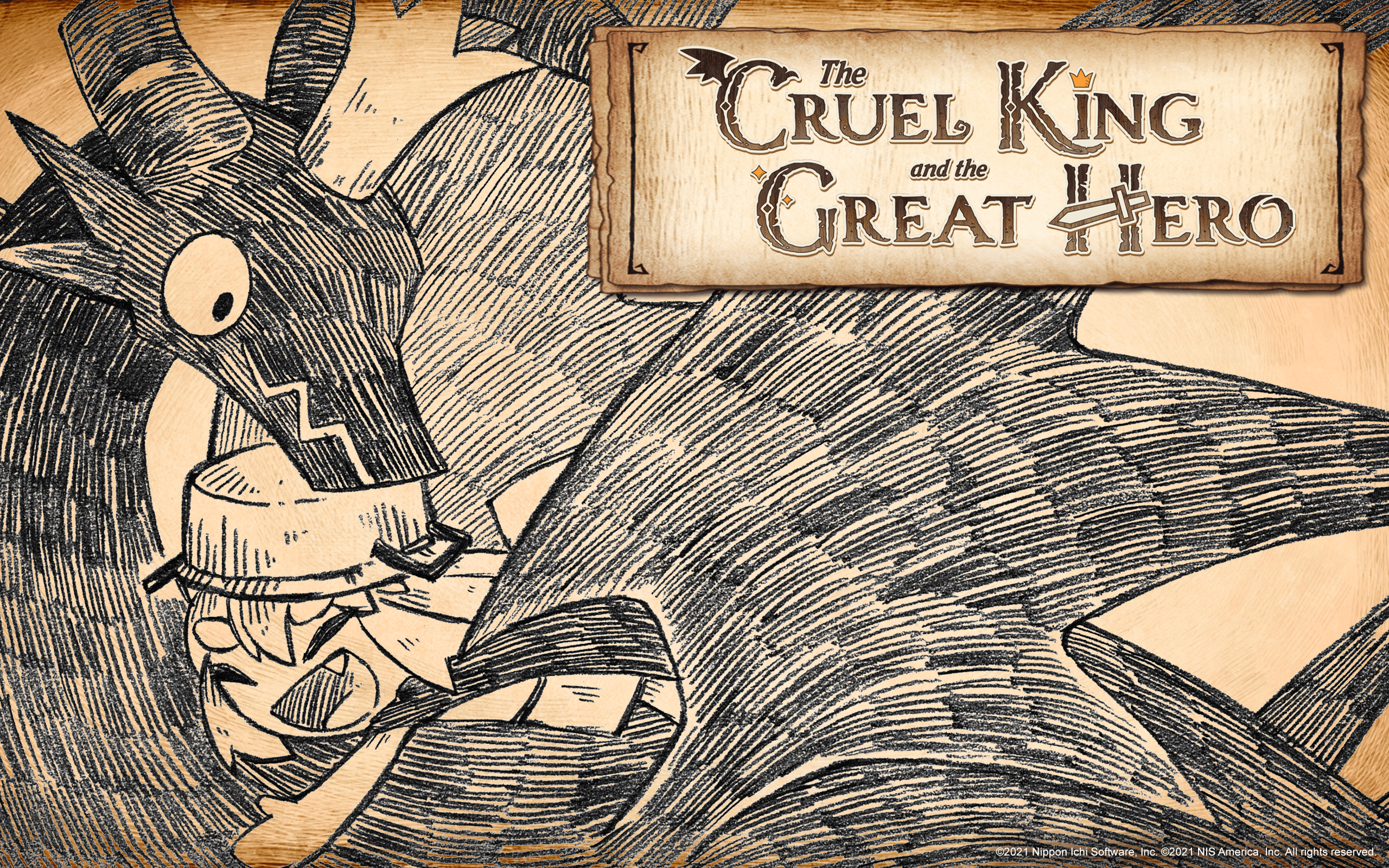 Arrive early. The cruel King and the great Hero. The cruel King and the great Hero llegará.