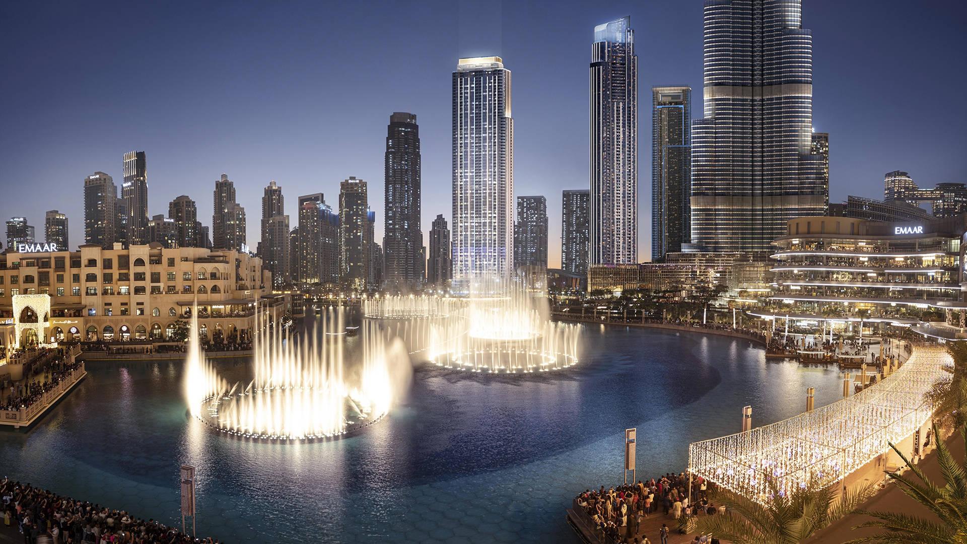 1920x1080 Download United Arab Emirates The Dubai Fountain Wallpaper