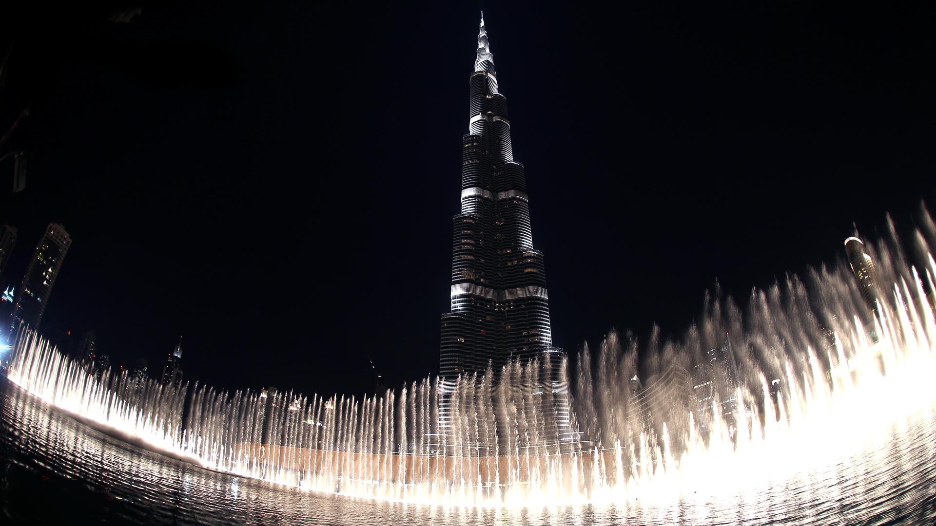 1920x1080 Burj Khalifa The Dubai Fountain HD wallpaper