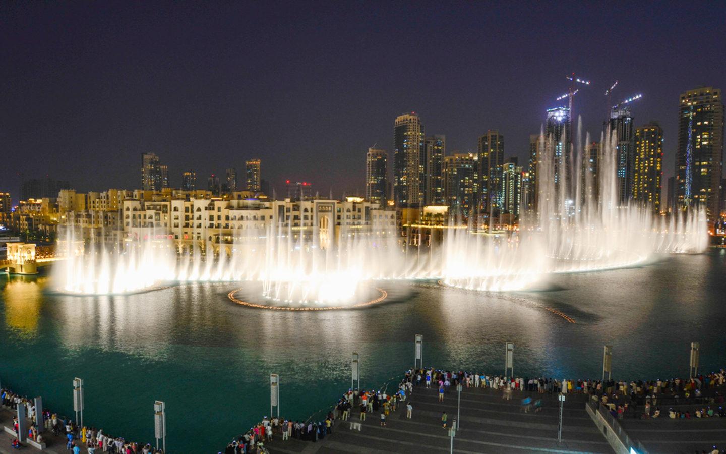 1440x900 The Dubai Fountains 07463 :