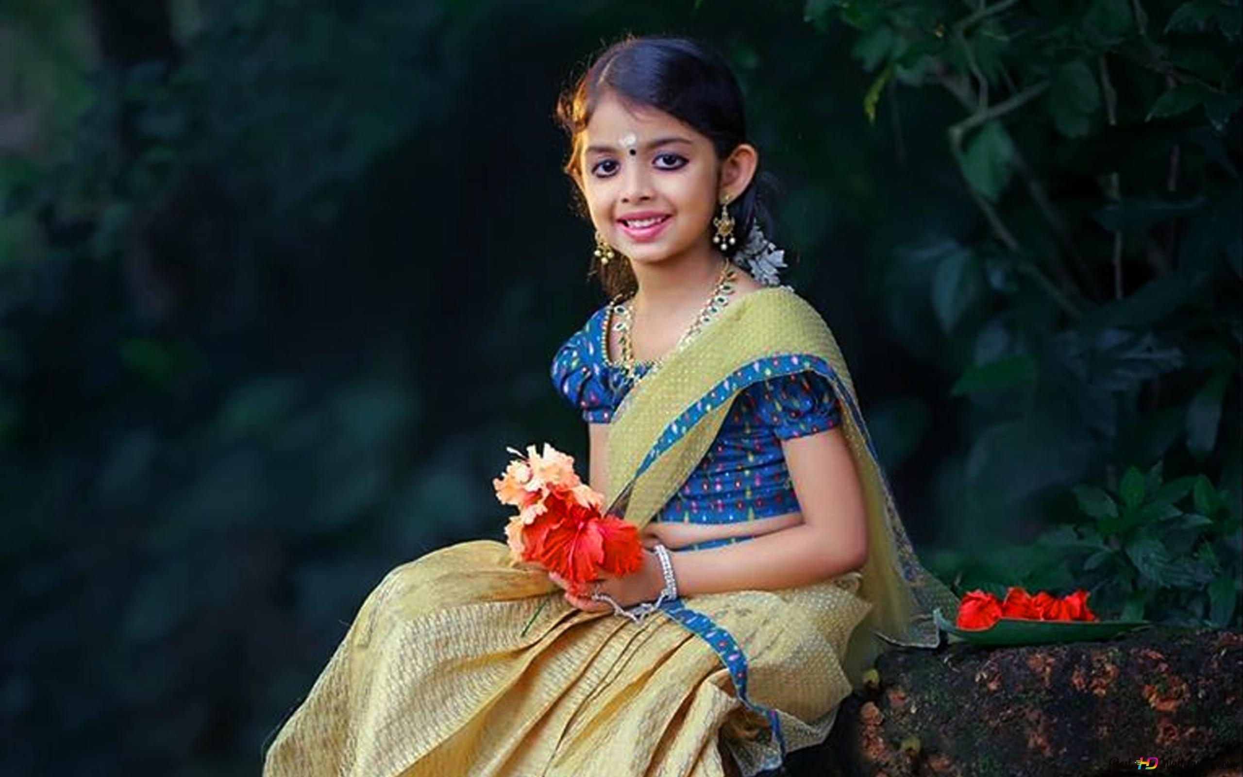 2560x1600 Cute Indian Teen Girl Smile HD 2K wallpaper download