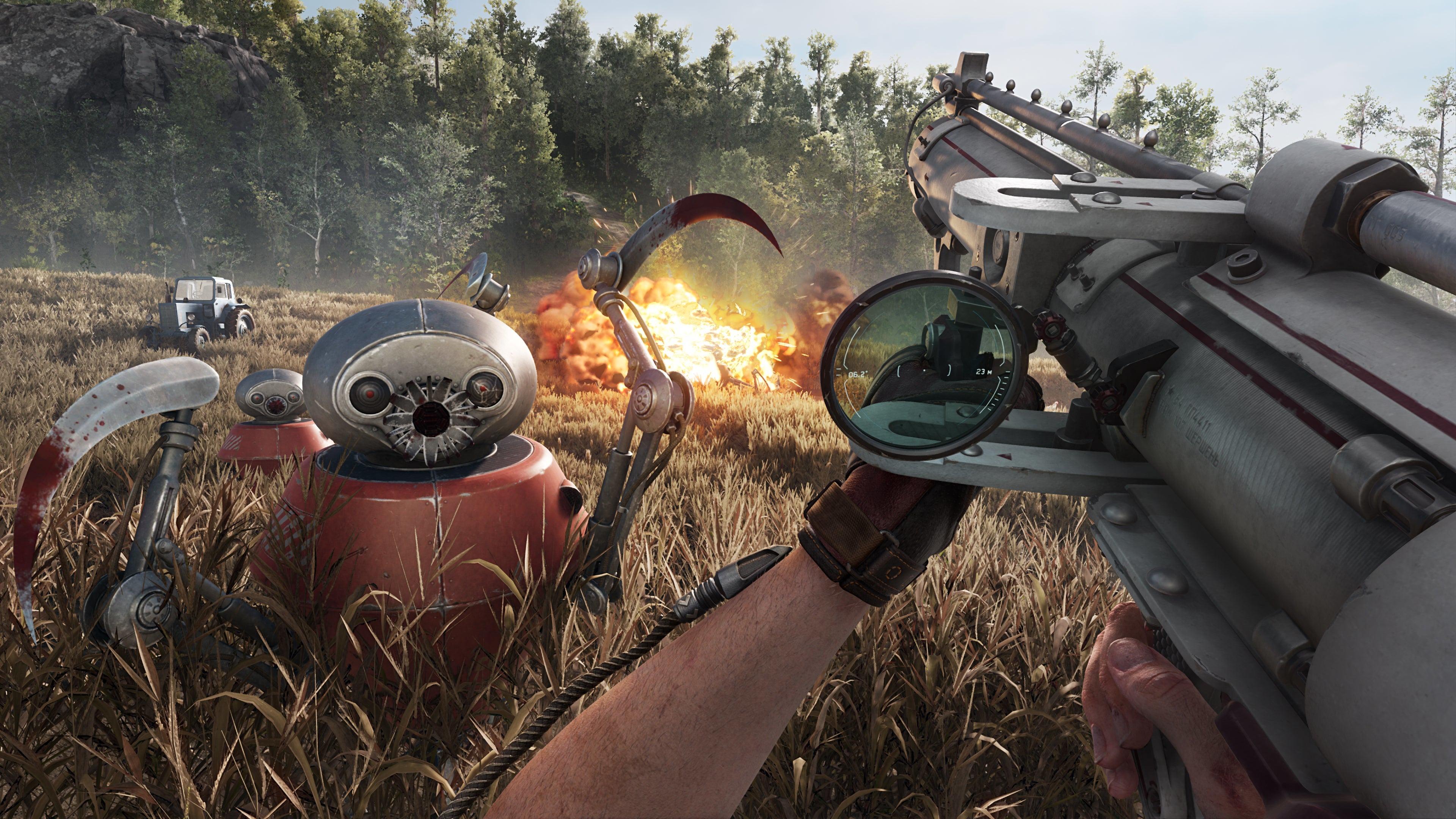 3840x2160 Atomic Heart HD Wallpaper and Background