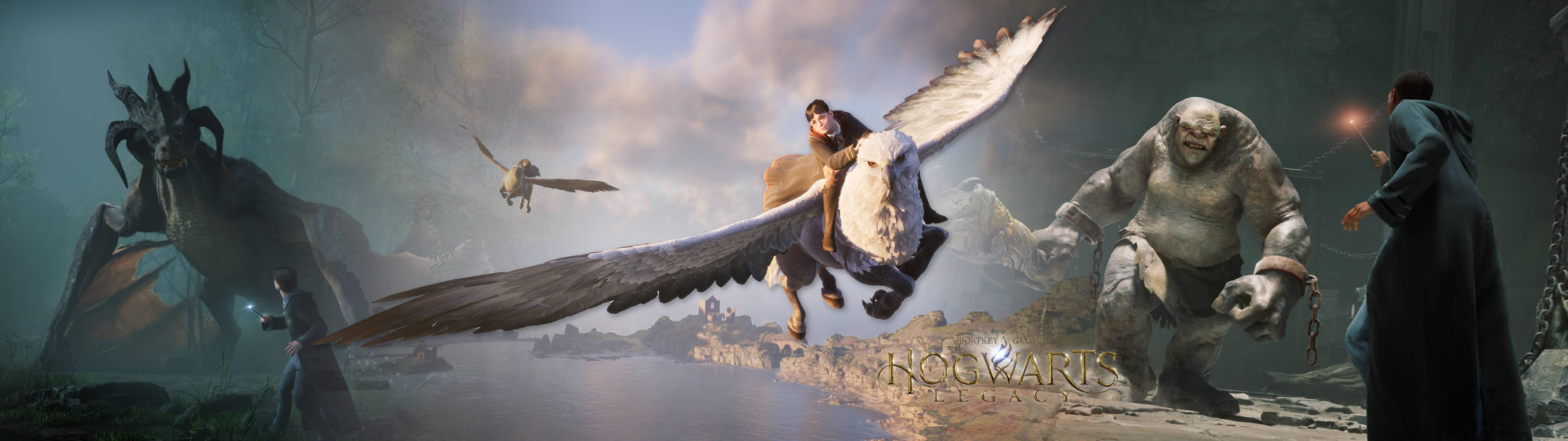 5120x1440 Download Hogwarts Legacy 5120x1440 Gaming Wallpaper