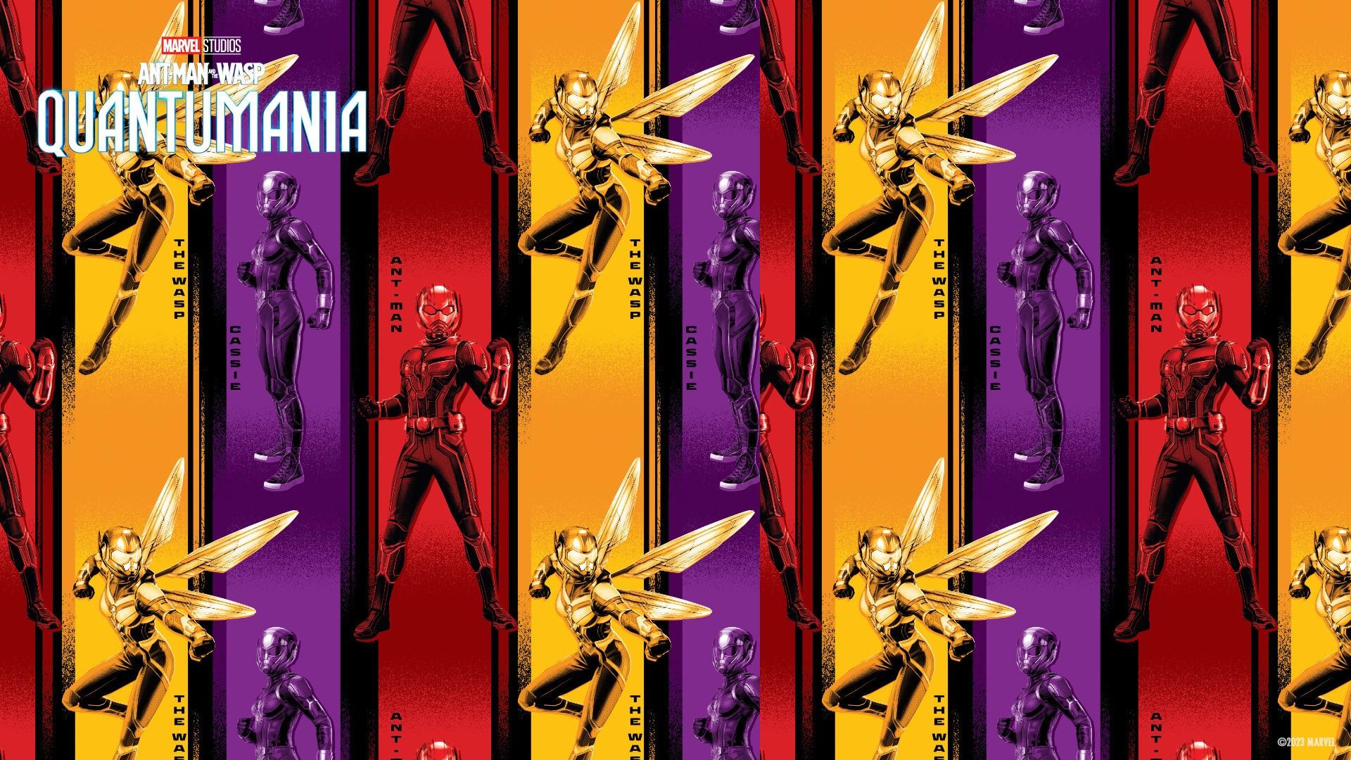 1920x1080 Step Into A New Dynasty With These Mobile And Video Call Wallpaper Featuring Marvel Studios' Ant Man And The Wasp: Quantumania