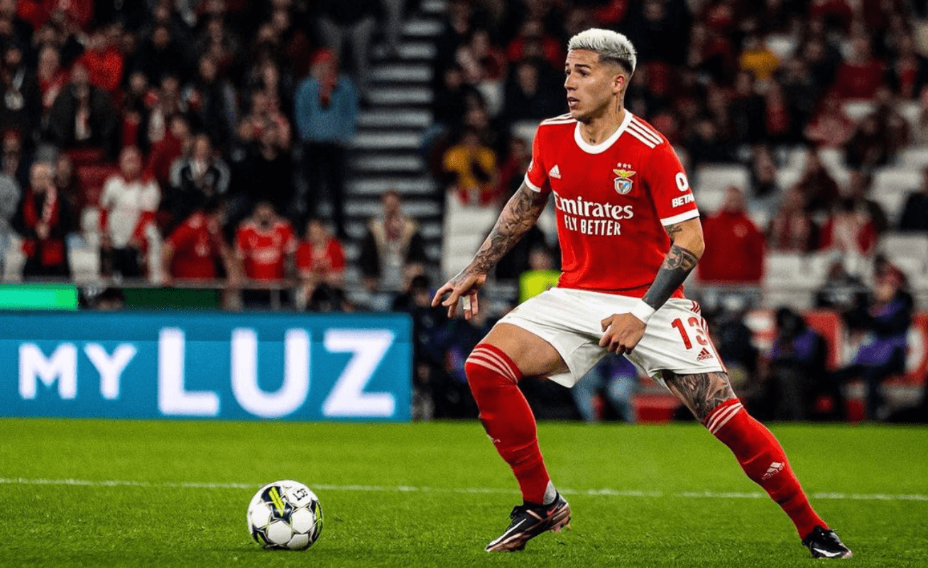 1307x800 Con un picante palito: Enzo Fernández se despidió del Benfica en las redes sociales del Millo