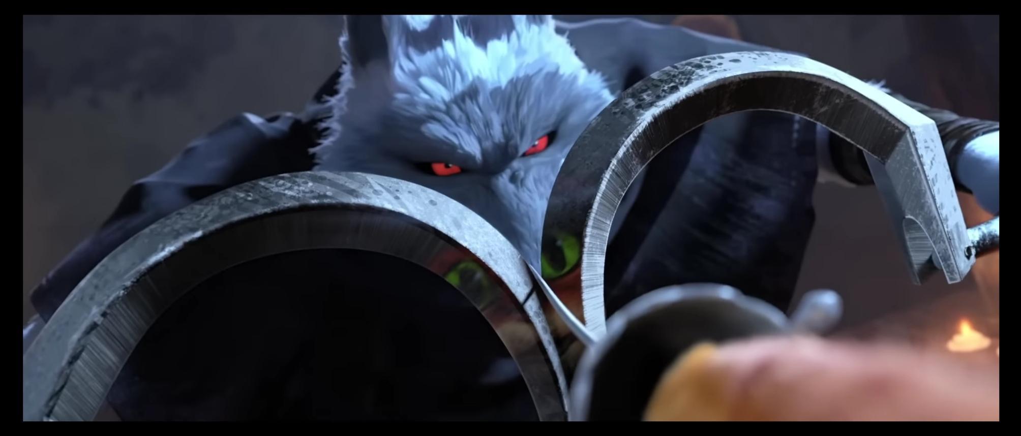 2008x858 In Puss in Boots The last wish (2022) There's a subtle detail between the first battle and the final battle