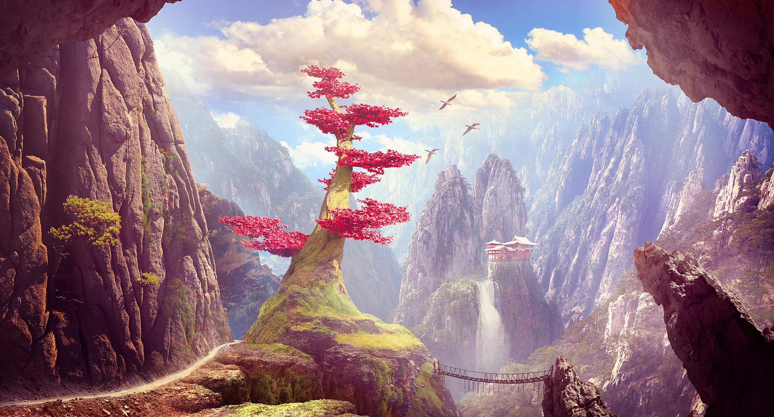 2600x1400 Mountain Wallpaper