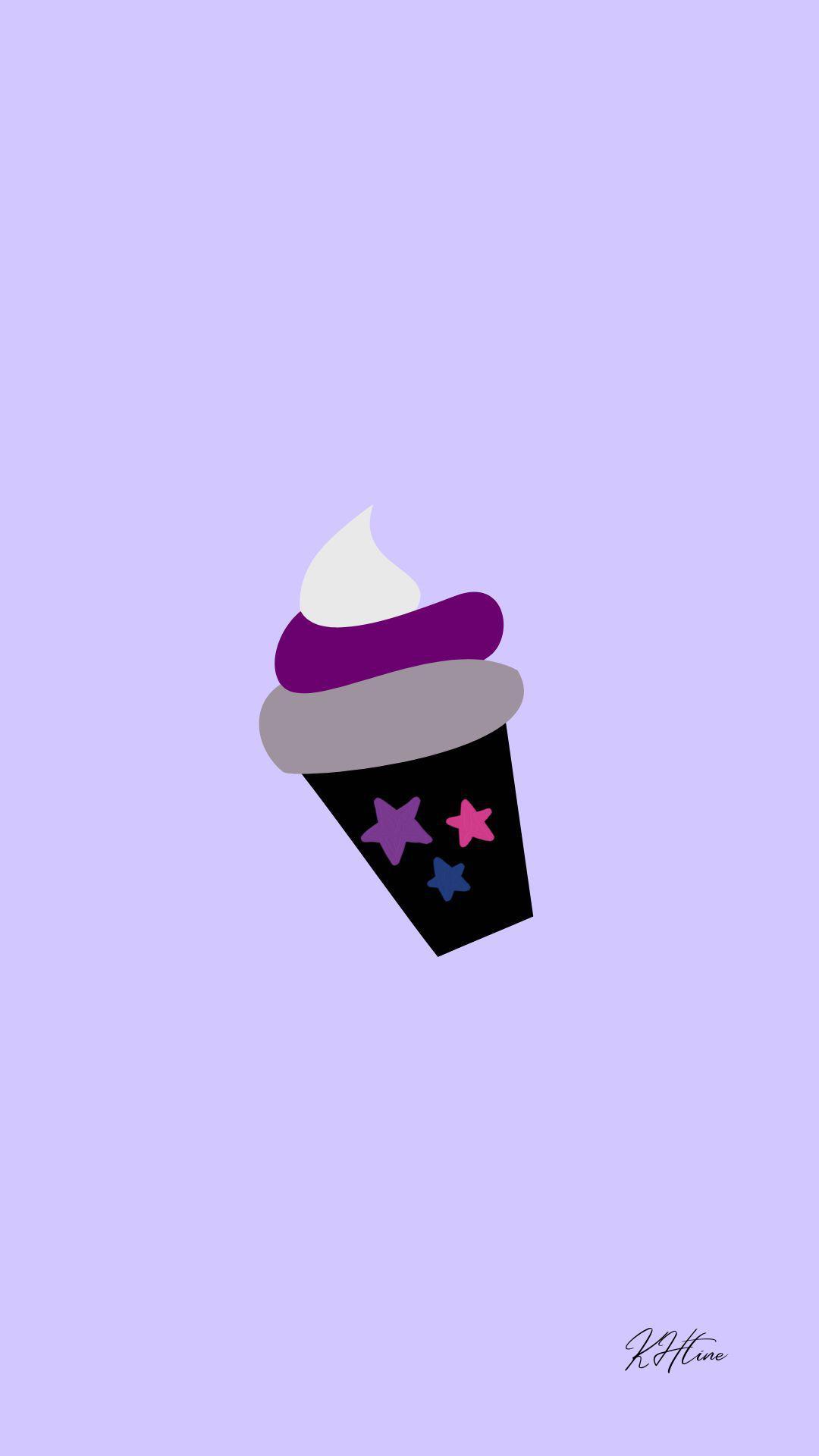 1080x1920 Hi guys! ☺️ I made some wallpaper for bisexual demisexuals or asexual bisexuals. I'm not that good in editing but I felt creative today hehe. If u wanna save it go ahead