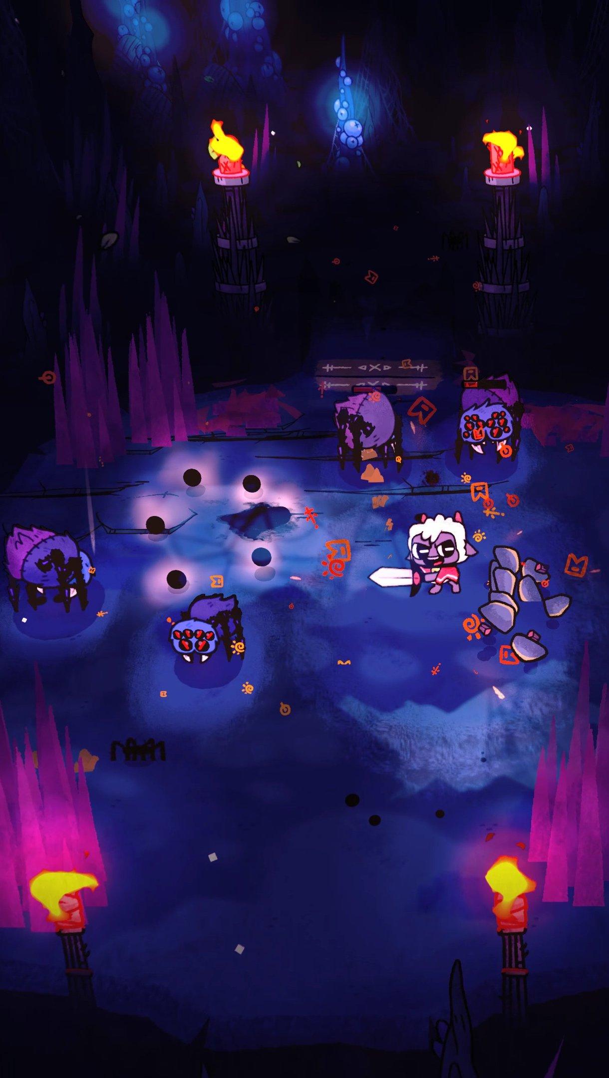 1220x2160 Cult of the Lamb screenshot Wallpaper 4k Ultra HD