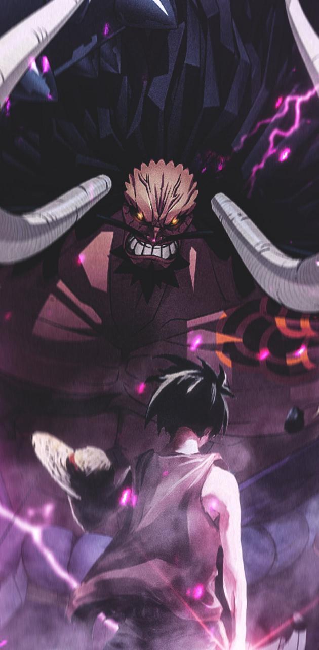 630x1280 Luffy Onigashima Wallpaper