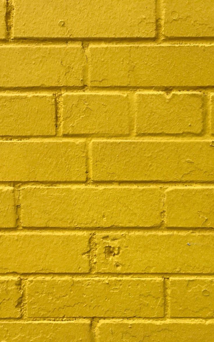 736x1177 Wallpaper yellow wall bricks texture. Yellow wallpaper, Brick texture, iPhone wallpaper