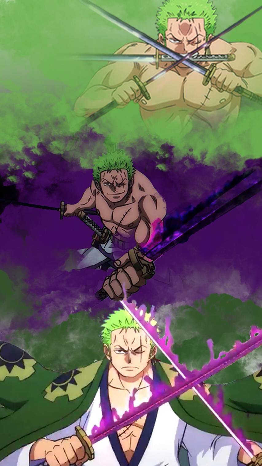 853x1516 Roronoa Zoro Wallpaper