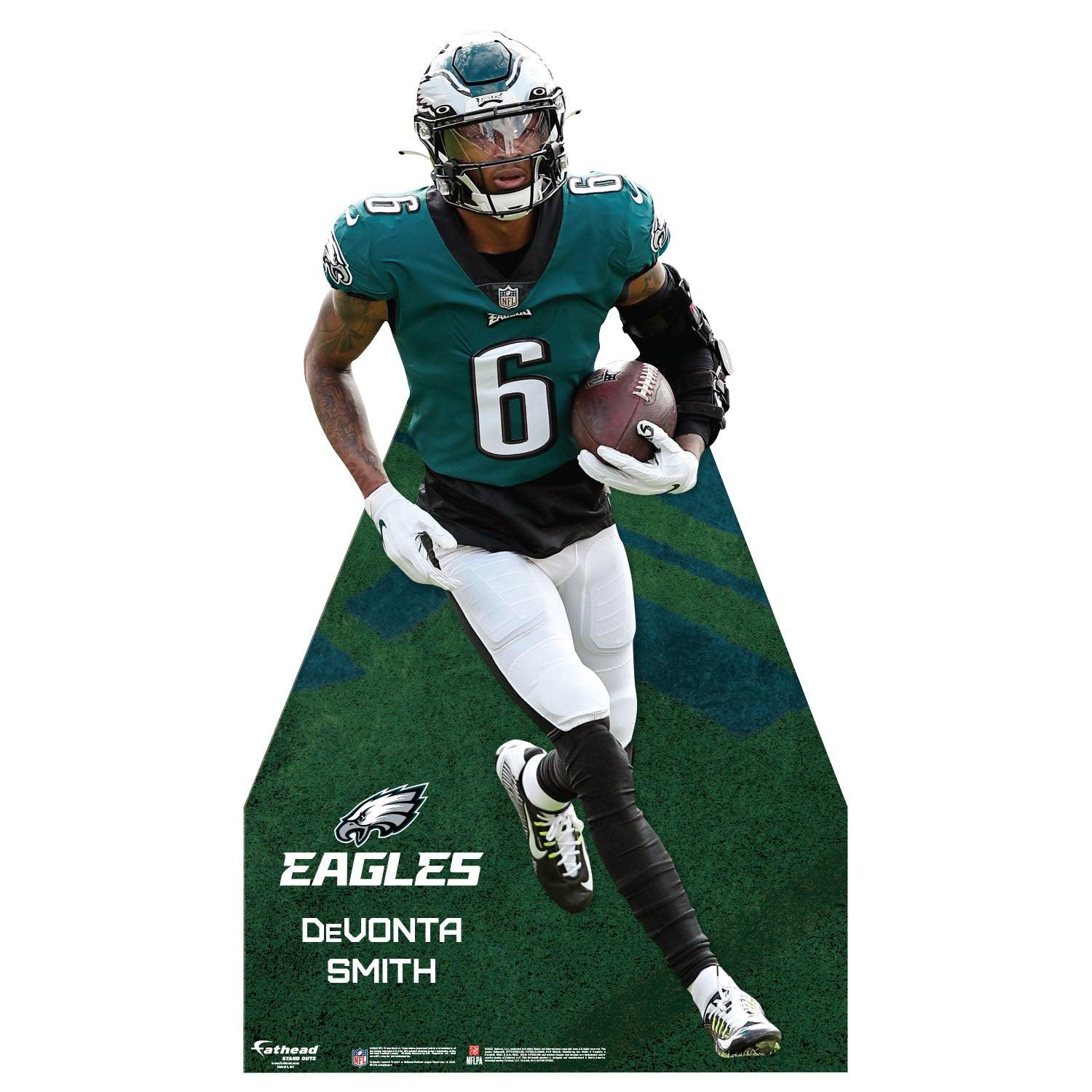 1500x1500 Philadelphia Eagles: DeVonta Smith 2022 Life Size Foam Core Cutout