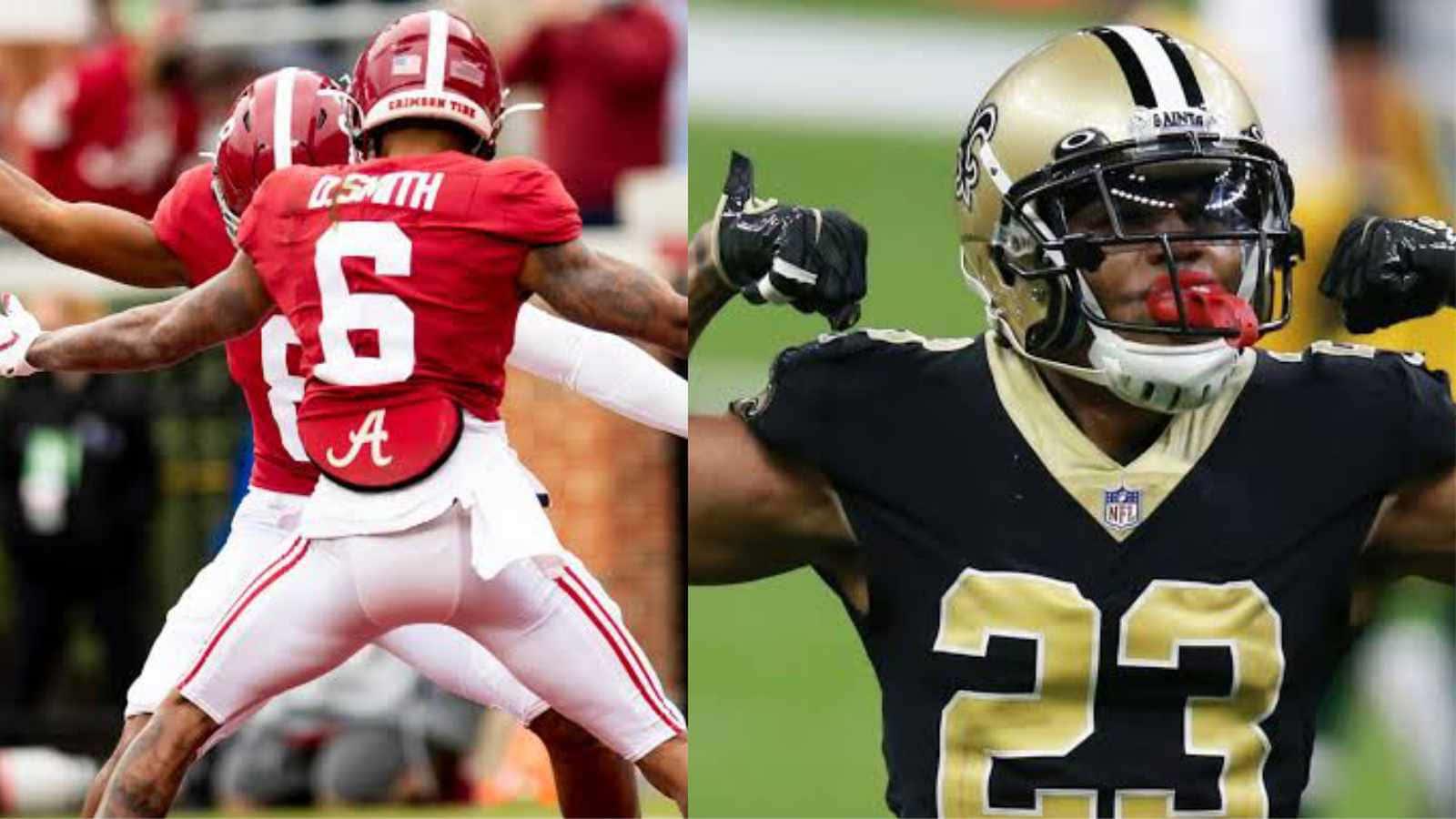 1600x900 Download Devonta Smith And Marshon Lattimore Split Wallpaper