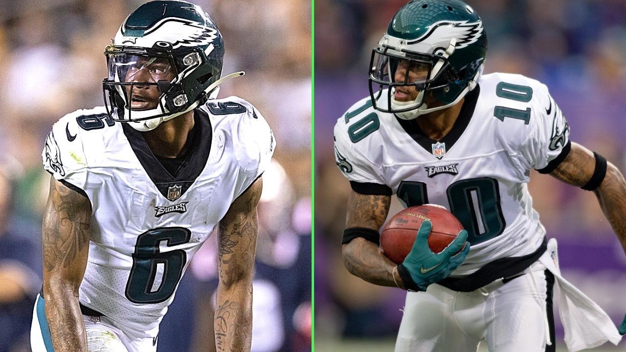 1280x720 DeSean Jackson congratulates DeVonta Smith on new rookie receiving record