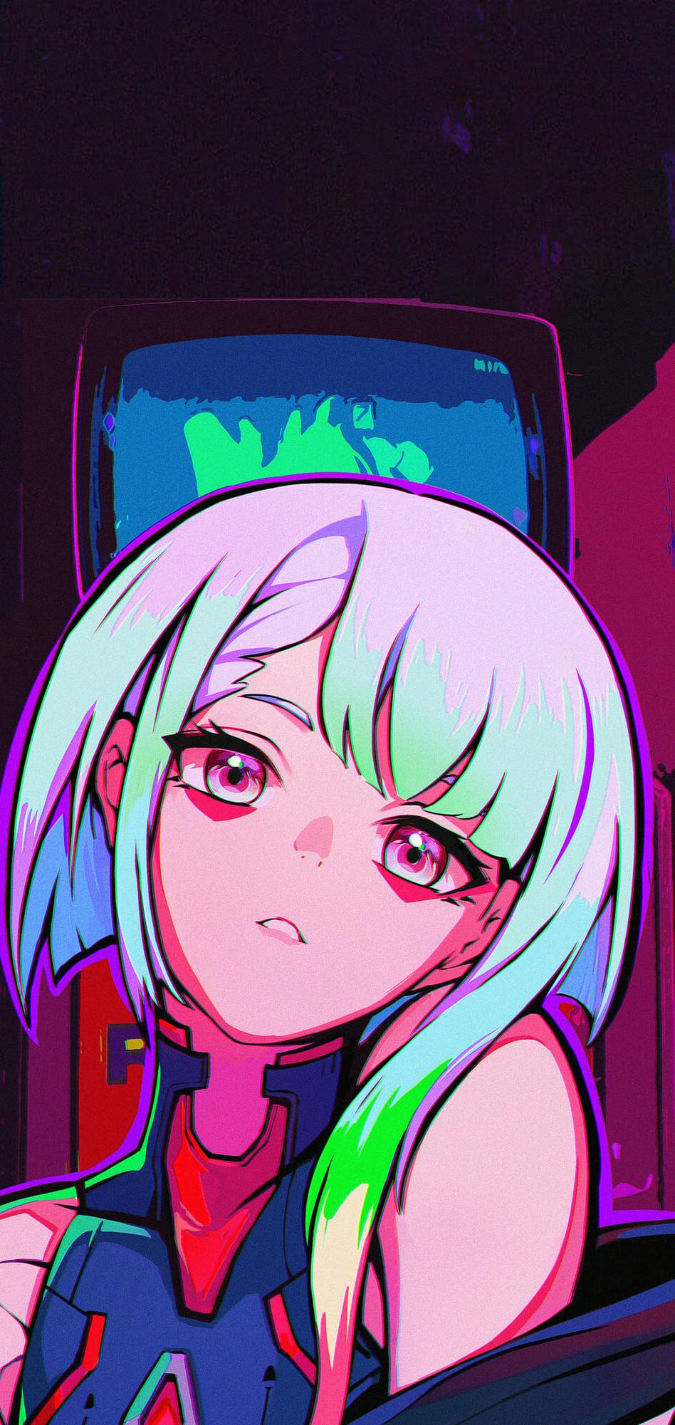 948x2001 Cyberpunk: Edgerunners background wallpaper for iOS and Android