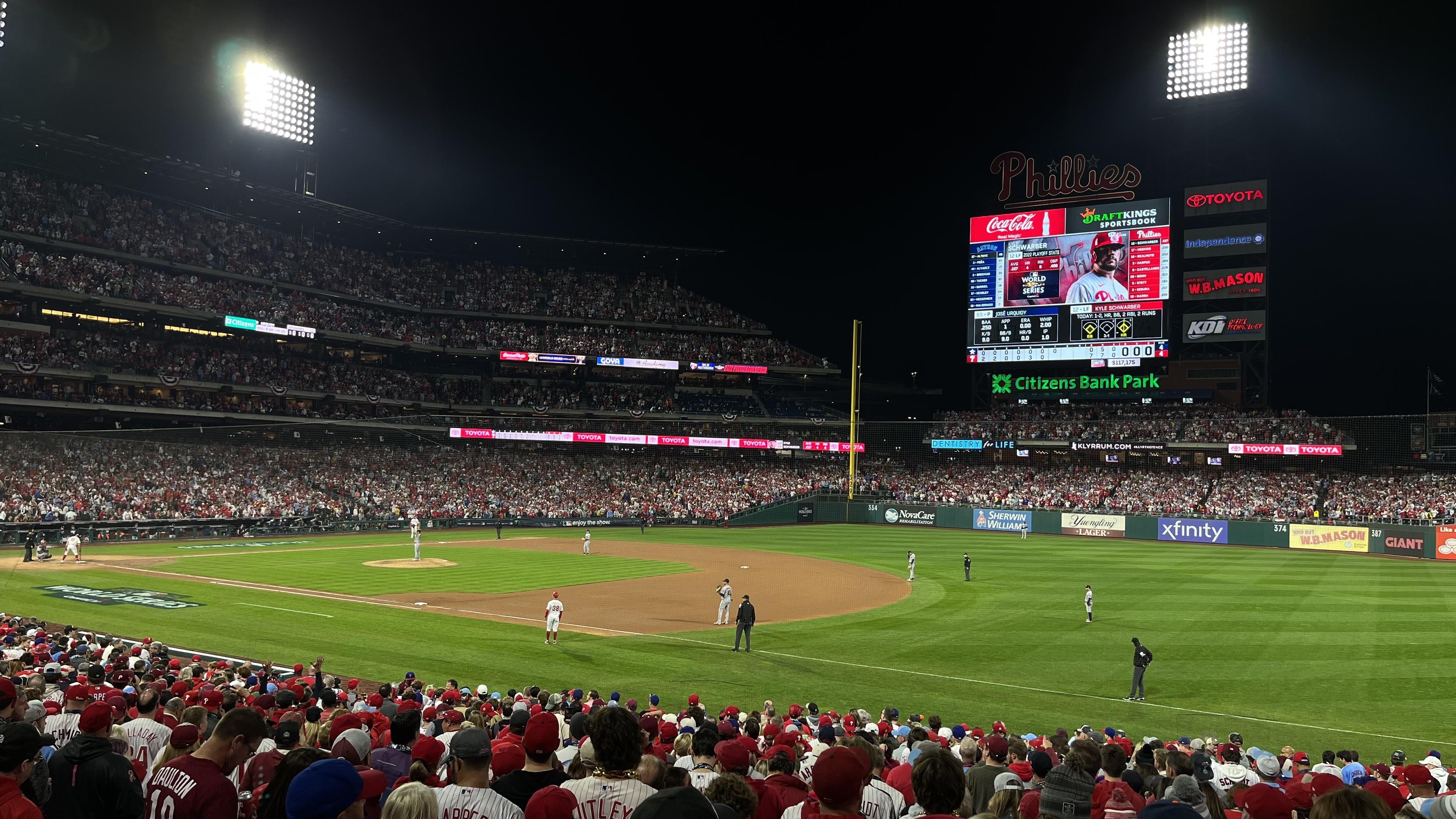 4032x2268 Citizens Bank Park 2022 World Series Game
