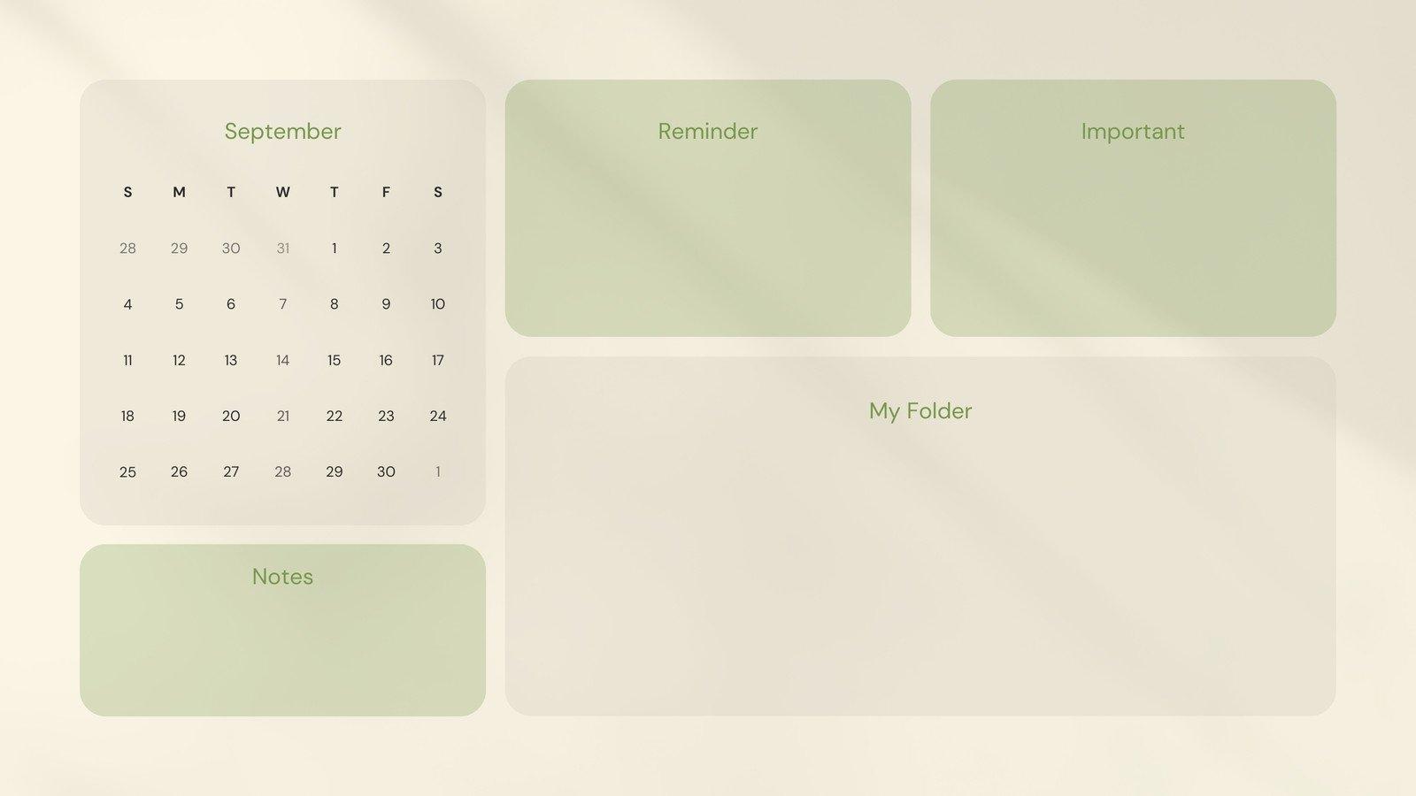 1600x900 custom desktop organizer wallpaper templates