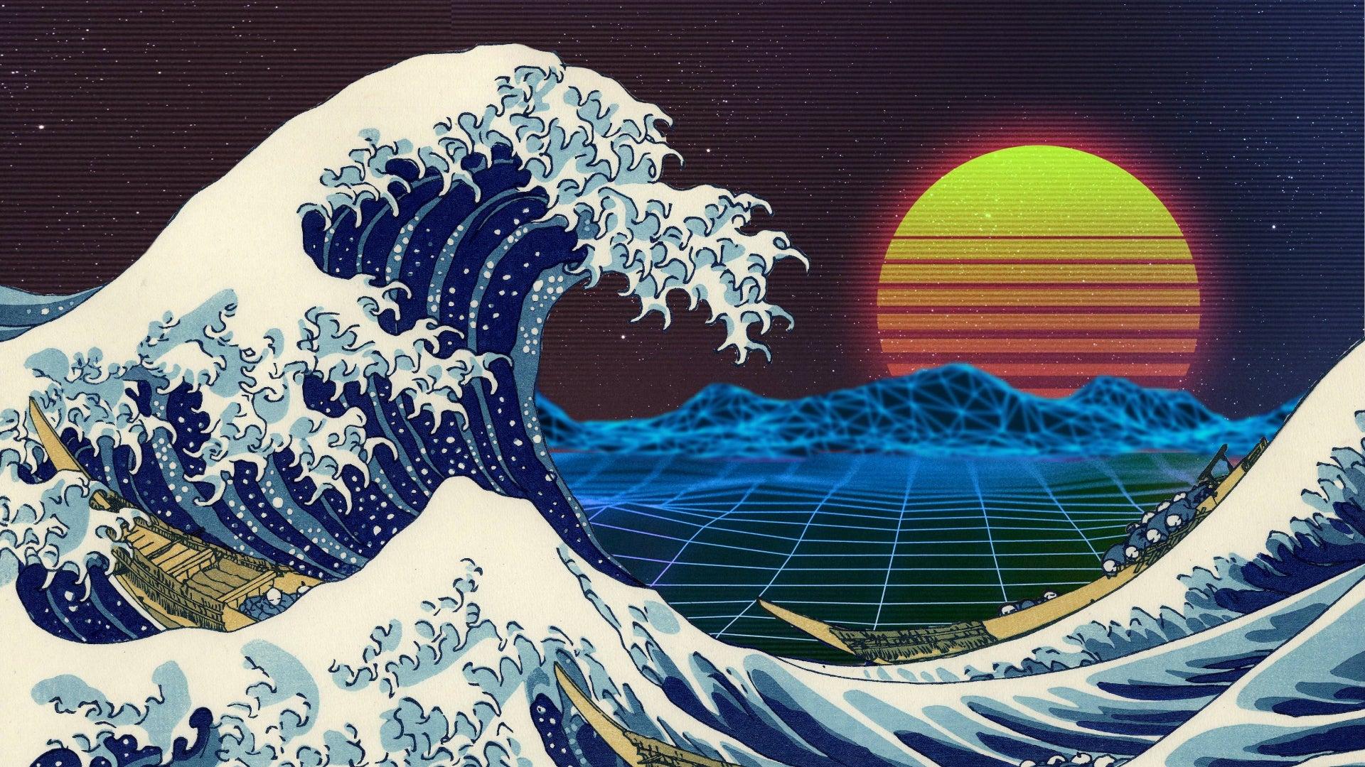 1920x1080 Retrowave Wallpaper (1920x1080)