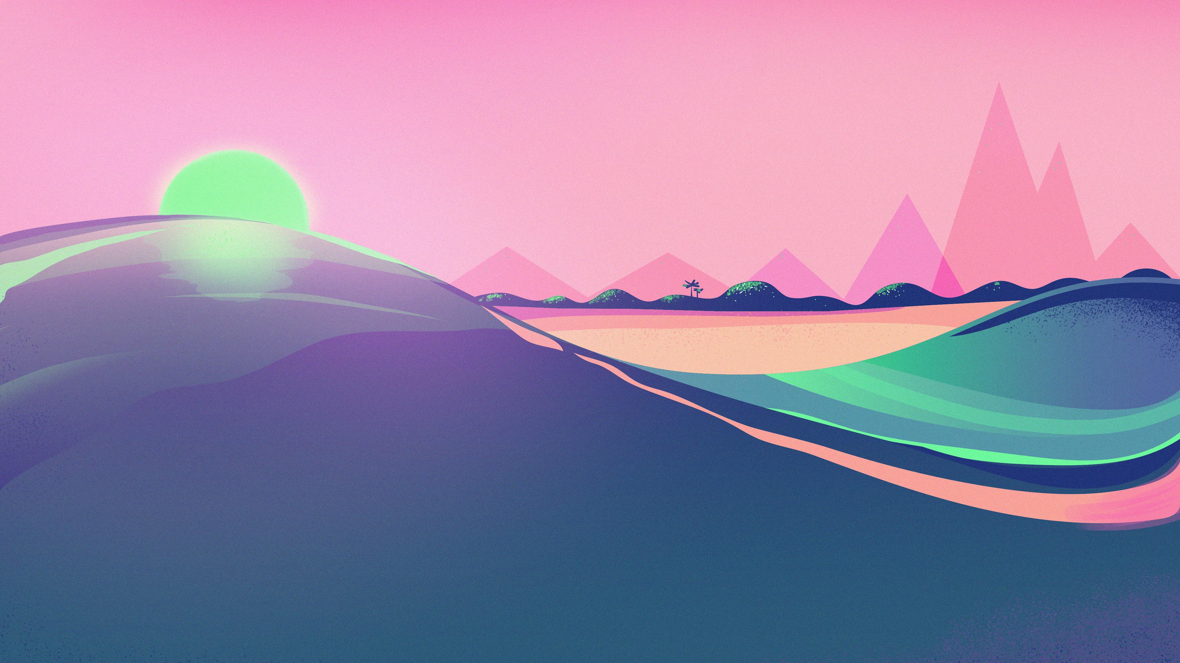 3840x2160 Wallpaper 4k Retro Wave Artistic 4k Wallpaper