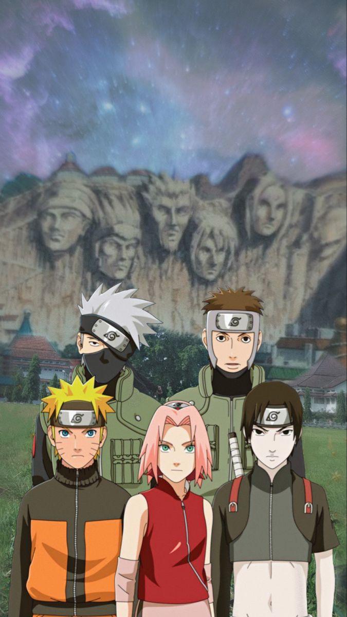 675x1200 Team 7. Naruto e sasuke desenho, Equipe 7 naruto, Personagens de anime