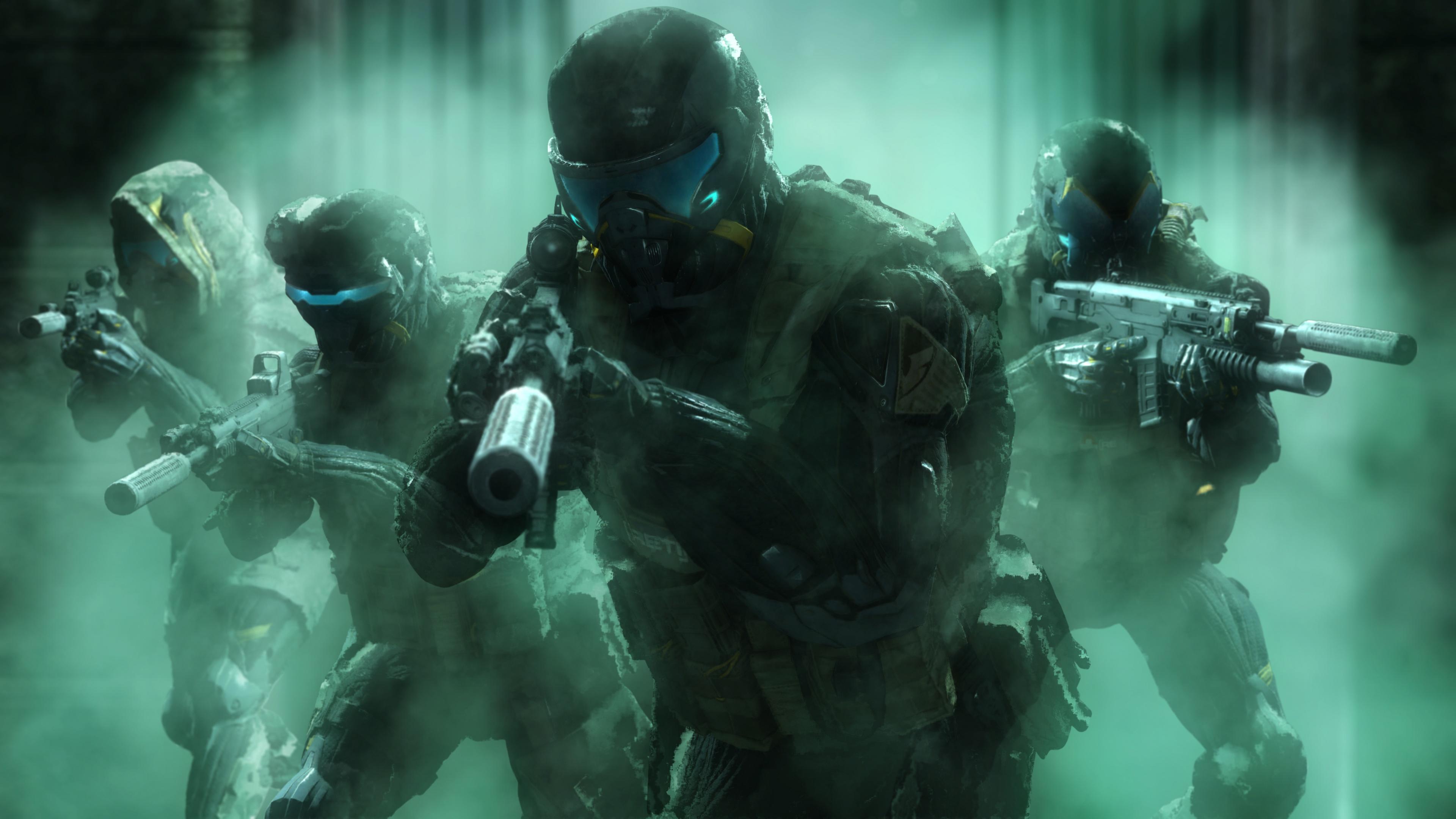 3840x2160 Crysis Wallpaper 4K, Cloak Engaged, Warface, Games