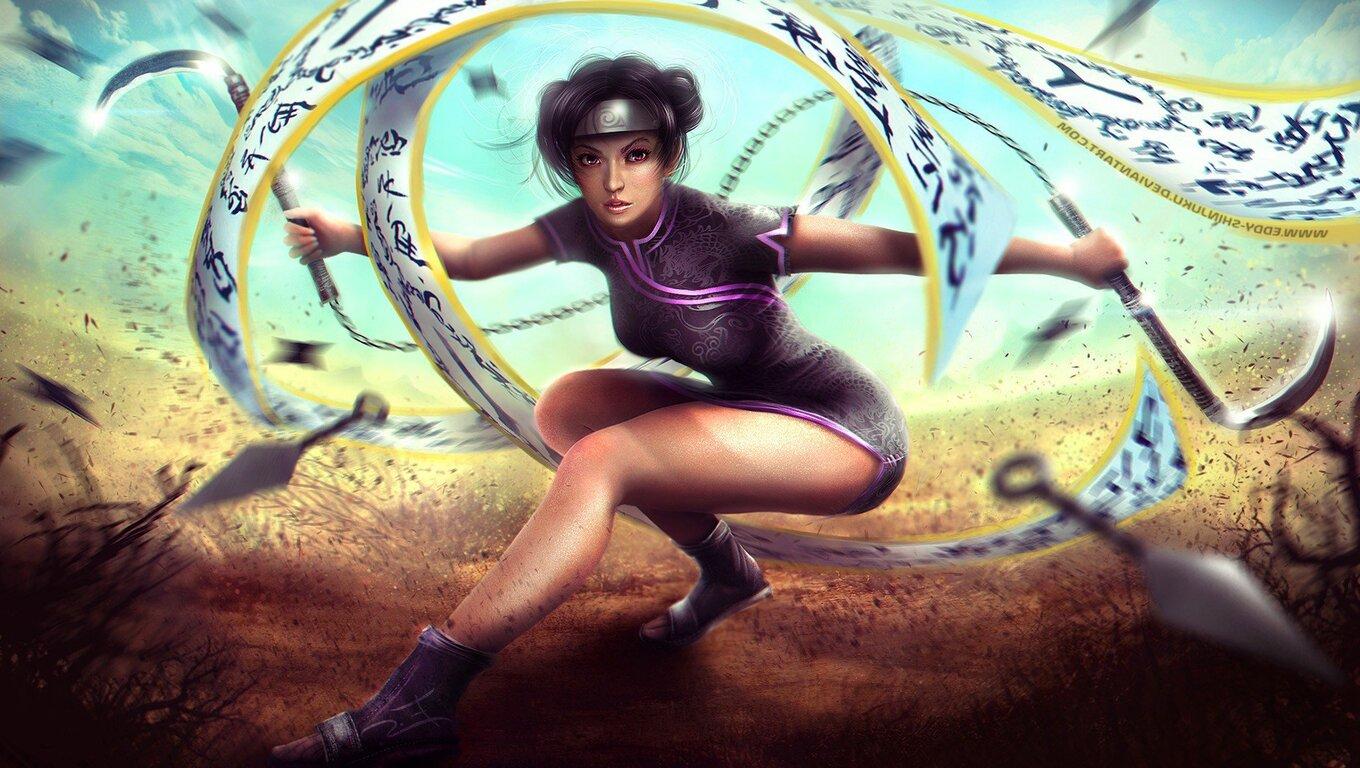 1360x768 Tenten Naruto Shippuden Laptop HD HD 4k Wallpaper, Image, Background, Photo and Picture