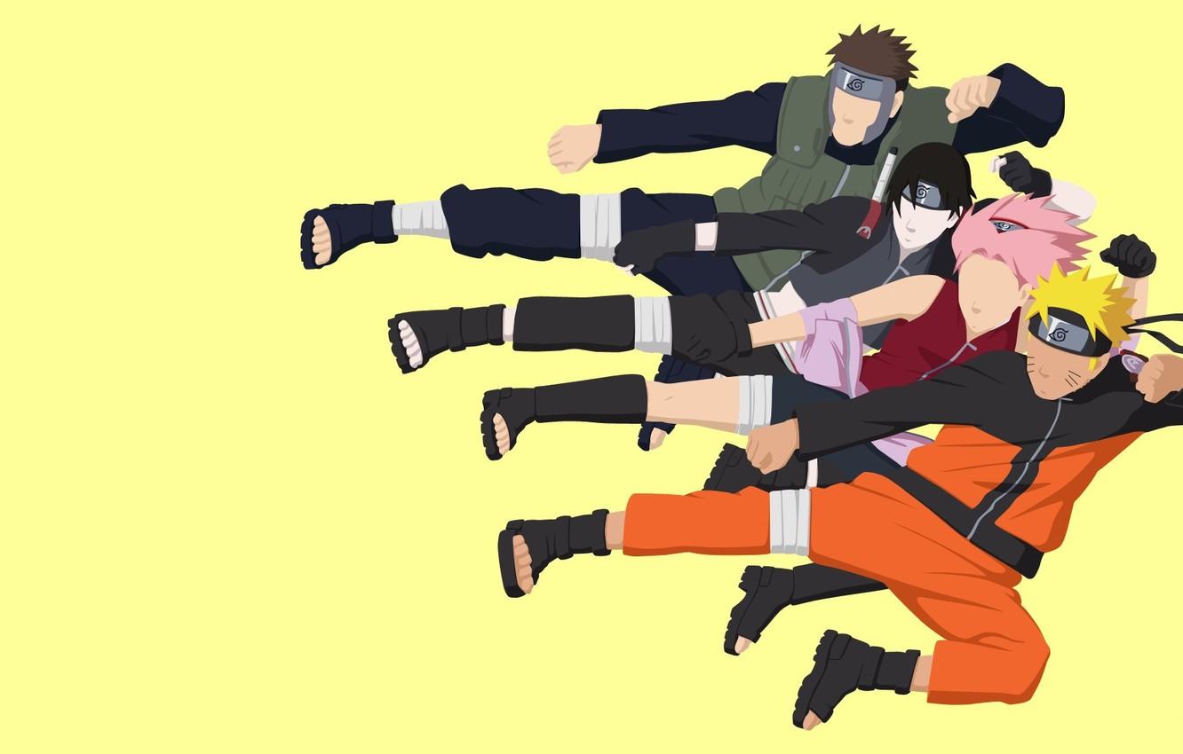 1332x850 Wallpaper music, Naruto, anime, ninja, asian, shinobi, japanese, Naruto Shippuden, oriental, asiatic image for desktop, section минимализм
