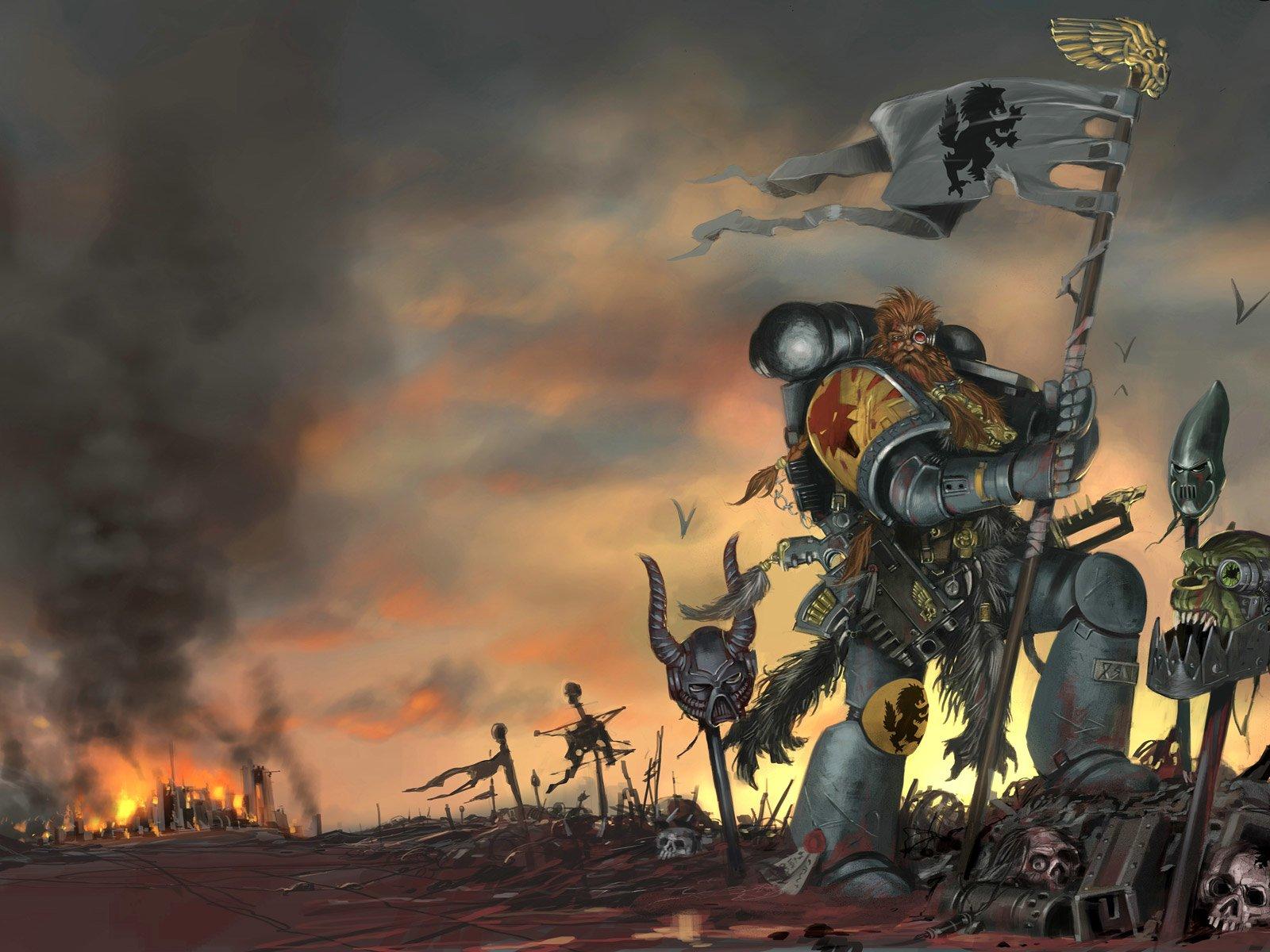 1600x1200 Space Wolves (Warhammer 40k) HD Wallpaper and Background