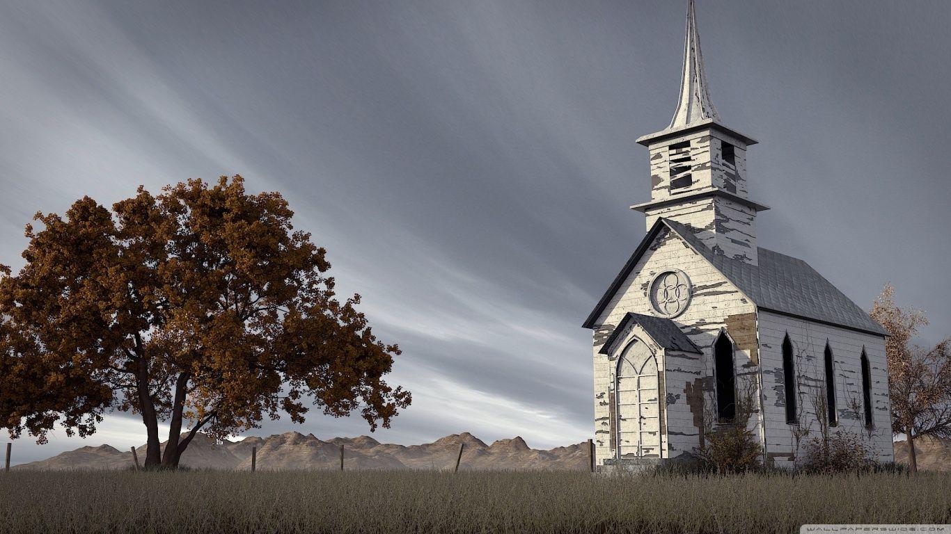 1366x768 Churches Wallpaper