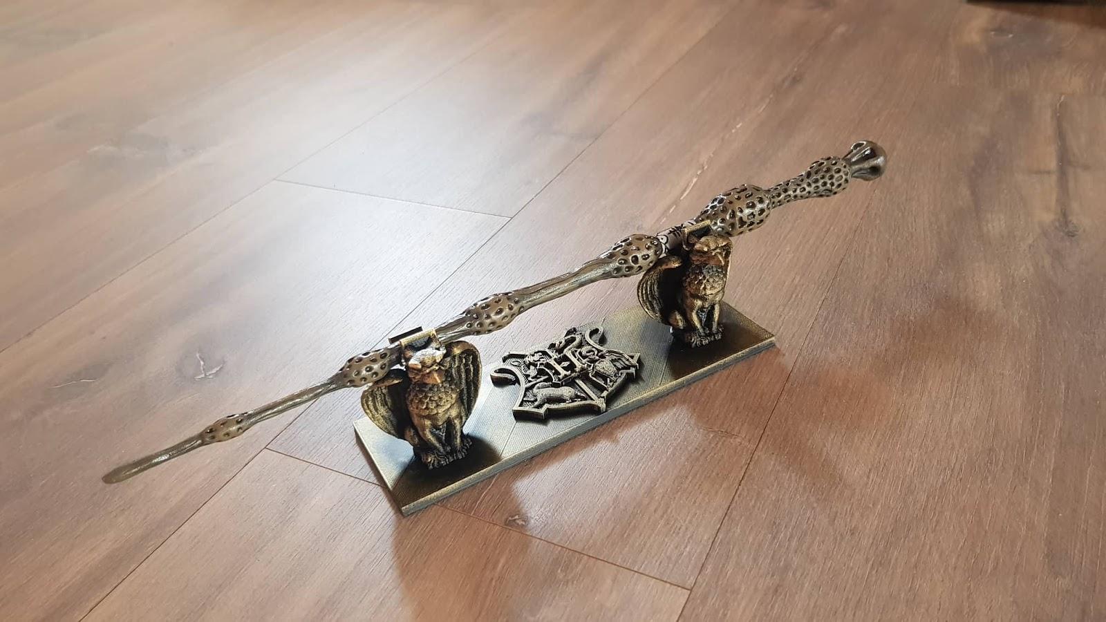 1600x900 DIY Elder Wand from Harry Potter tutorial by Germia + FREE PATTERN