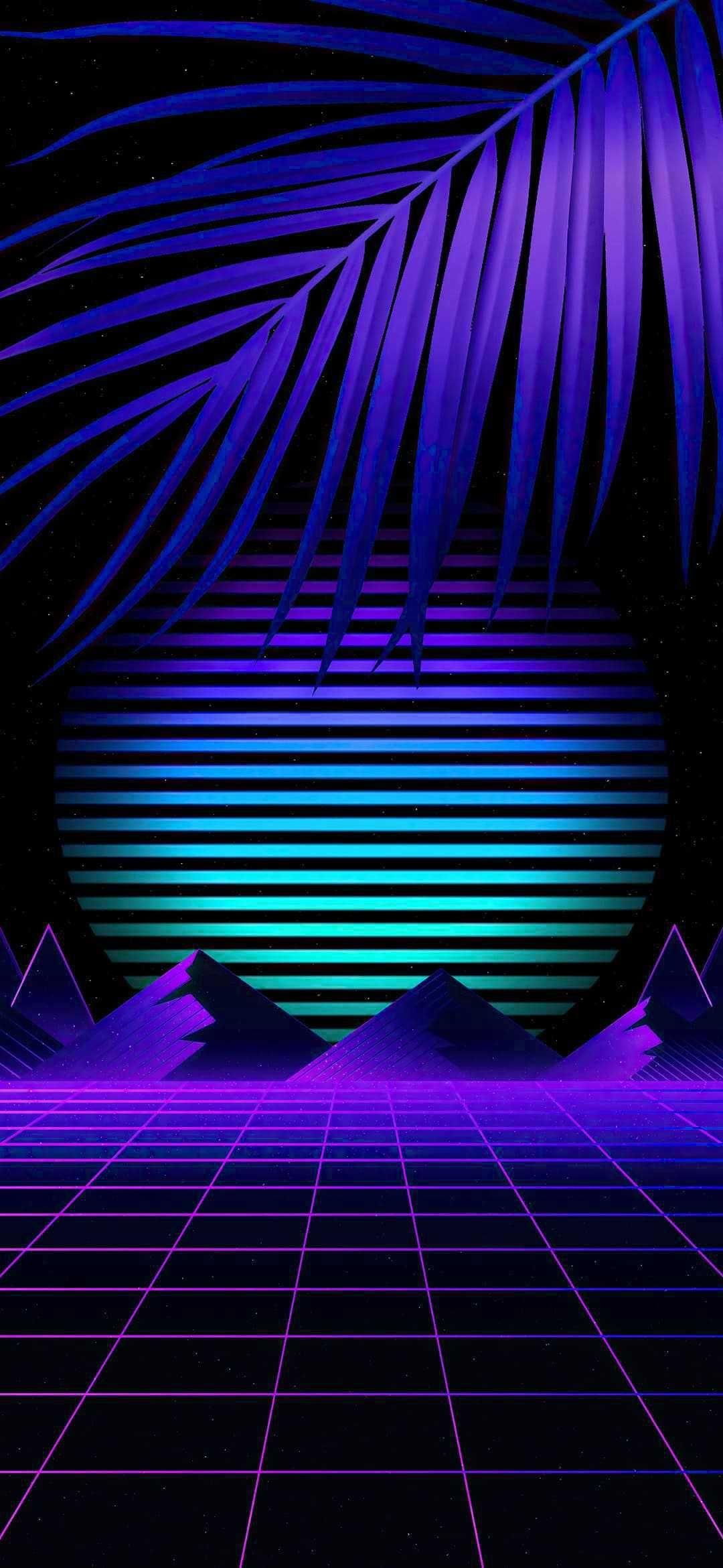 1080x2340 Synthwave Wallpaper Browse Synthwave Wallpaper with collections of Aesthetic, Desktop, iPhone, Neon, Retro. Synthwave, Vaporwave wallpaper, iPhone wallpaper video