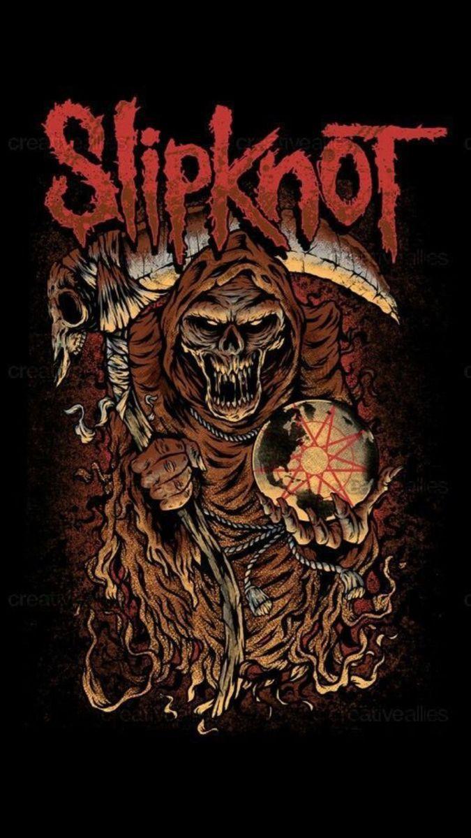 675x1200 HD Slipknot Wallpaper Explore more American, Des Moines, Heavy Metal Band, Joey Jordison, Paul Gray wallpaper.. Slipknot, Rock band posters, Heavy metal art
