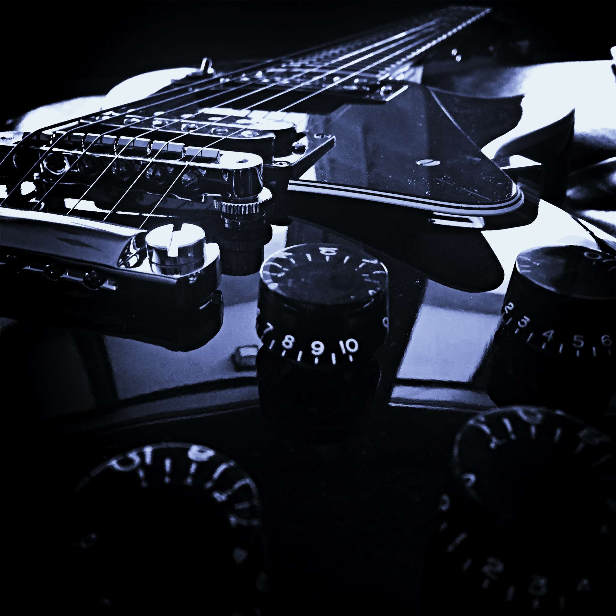 2048x2048 black, custom, gibson, les paul Gallery HD Wallpaper