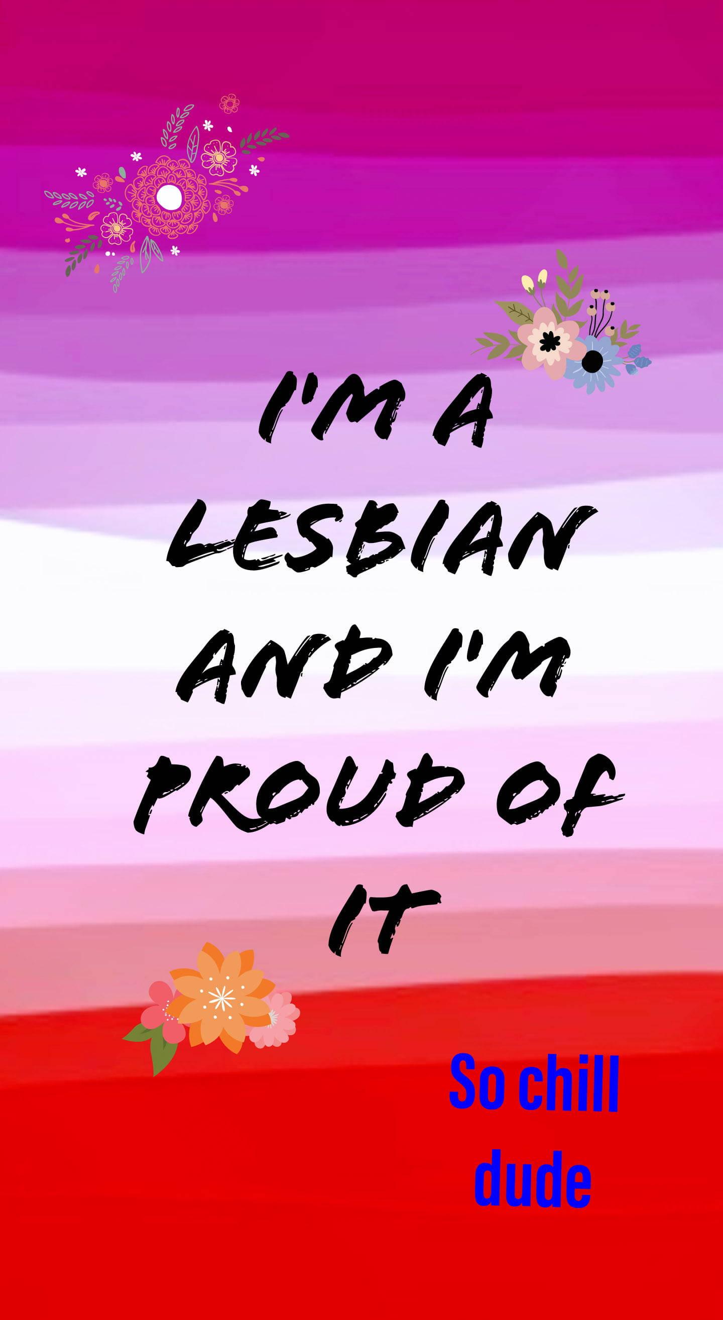 1440x2628 Download Proud Lesbian Flag Wallpaper